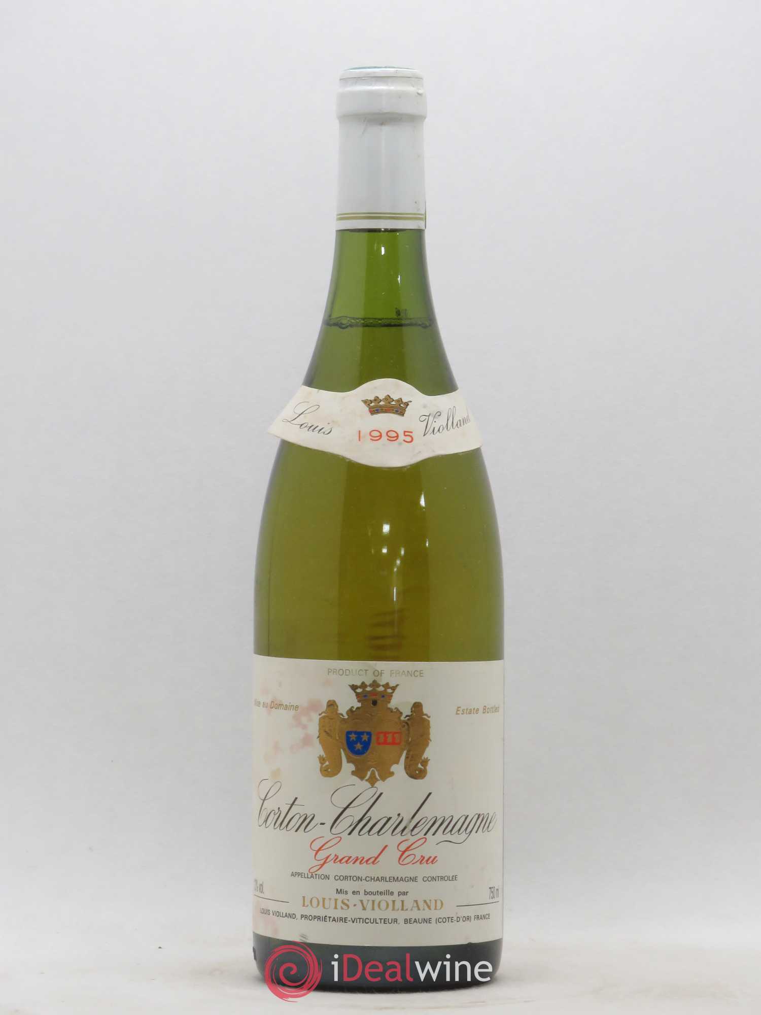 Corton-Charlemagne Grand Cru Louis Violland 1995 - Lot de 1 bouteille - 0