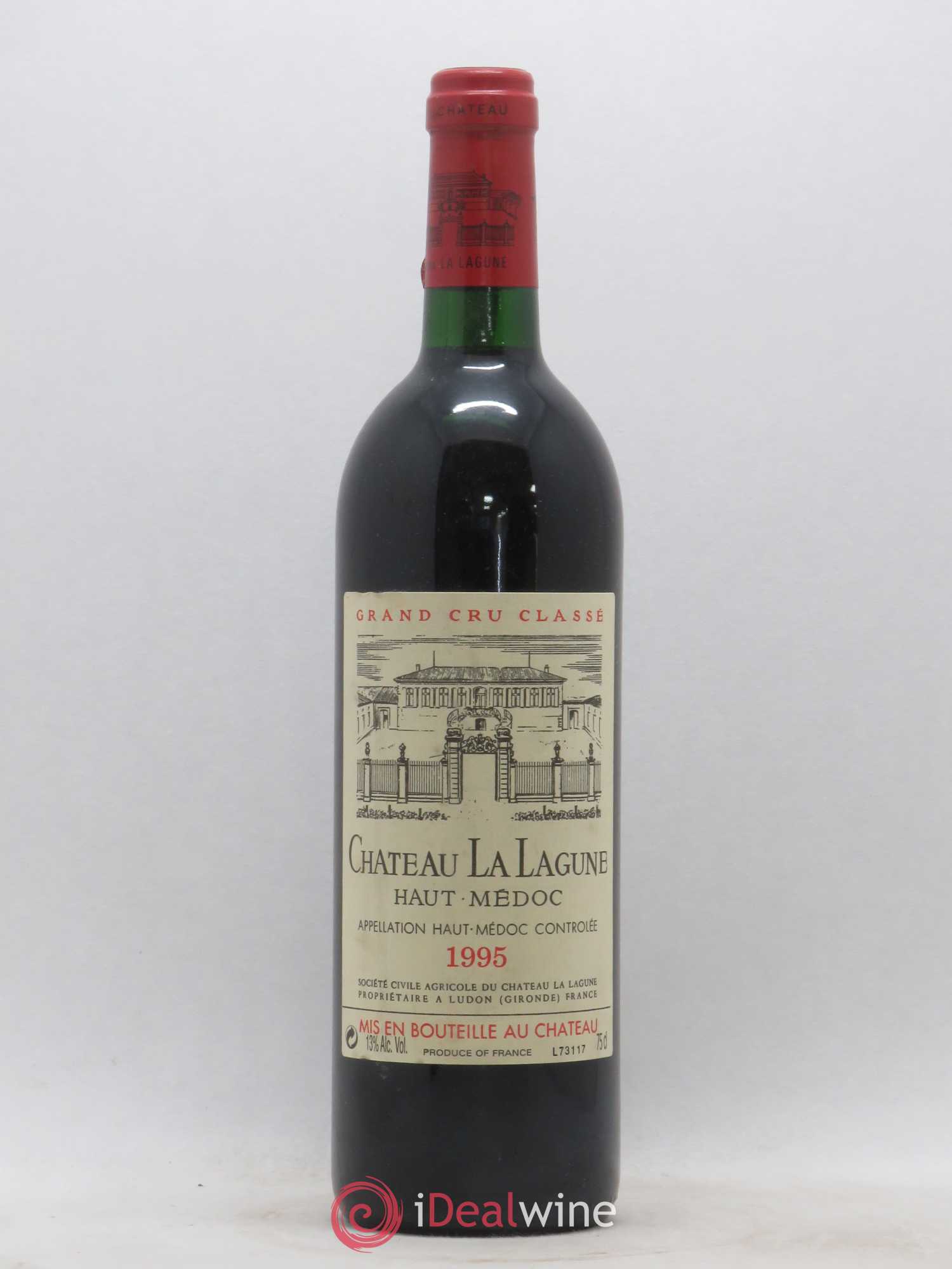 Château la Lagune 3ème Grand Cru Classé 1995 - Lot de 1 bouteille - 0