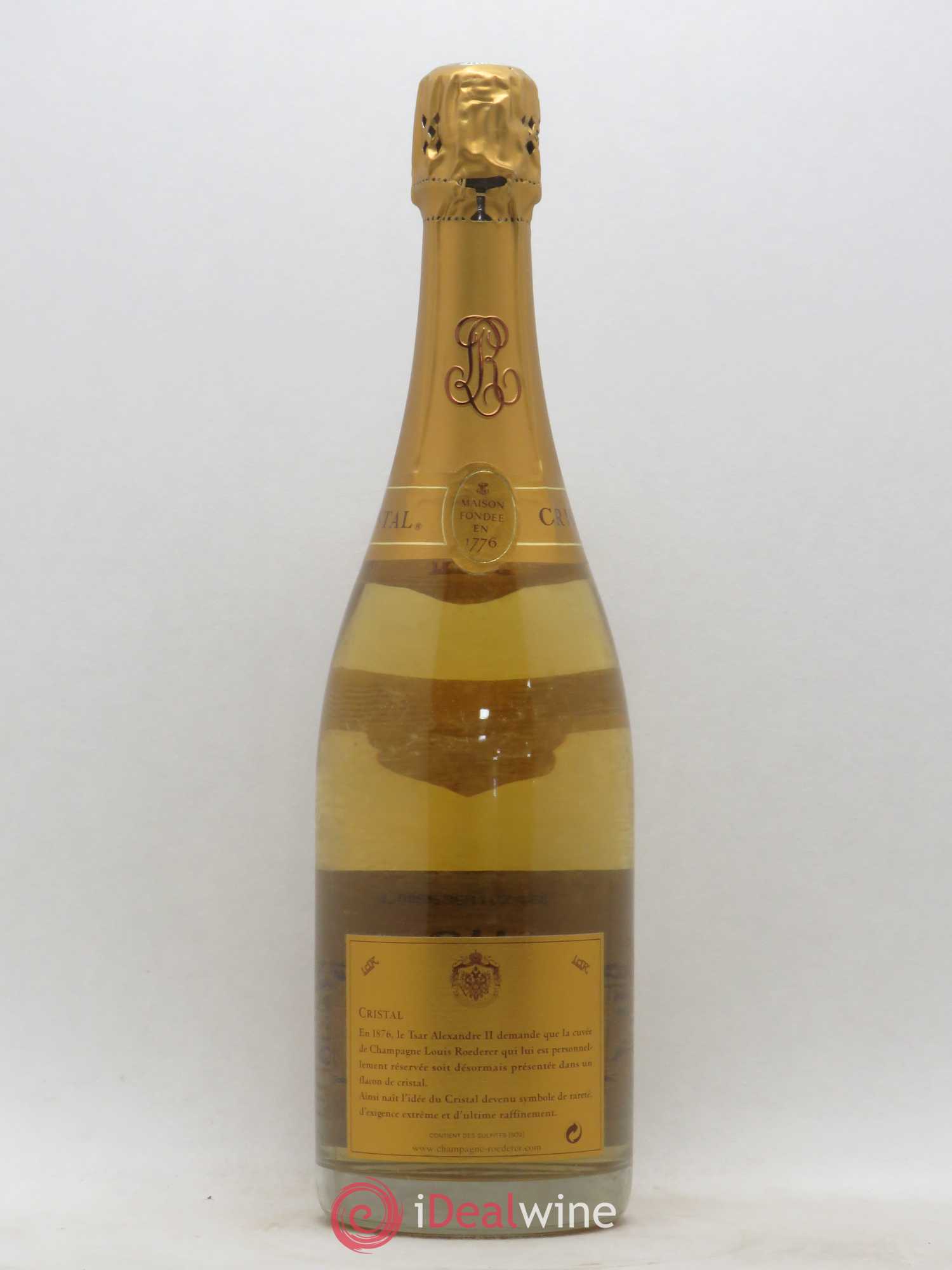 Cristal Louis Roederer 2000 - Lot de 1 bouteille - 1