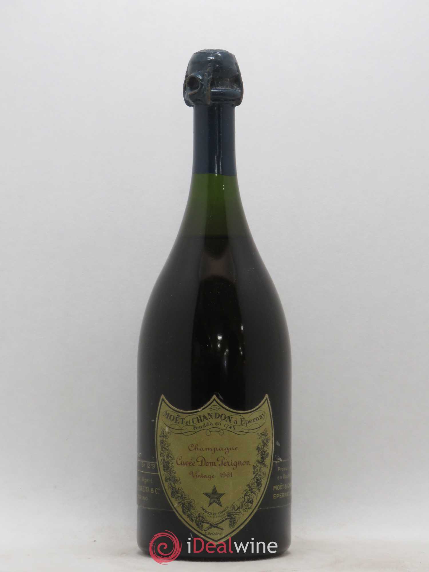 Brut Dom Pérignon 1961 - Lot de 1 bouteille - 0