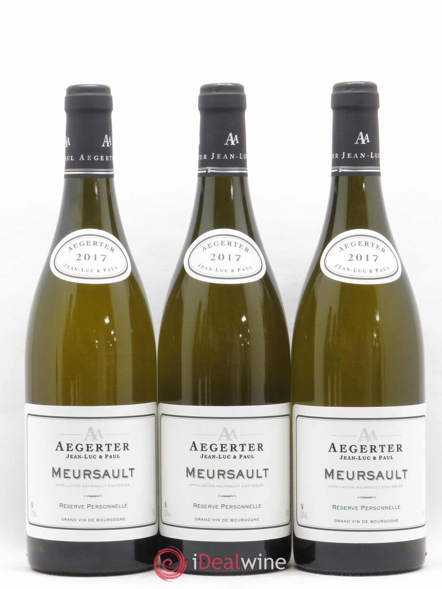 Meursault Aegerter 2017 - Lot de 6 bouteilles - 1