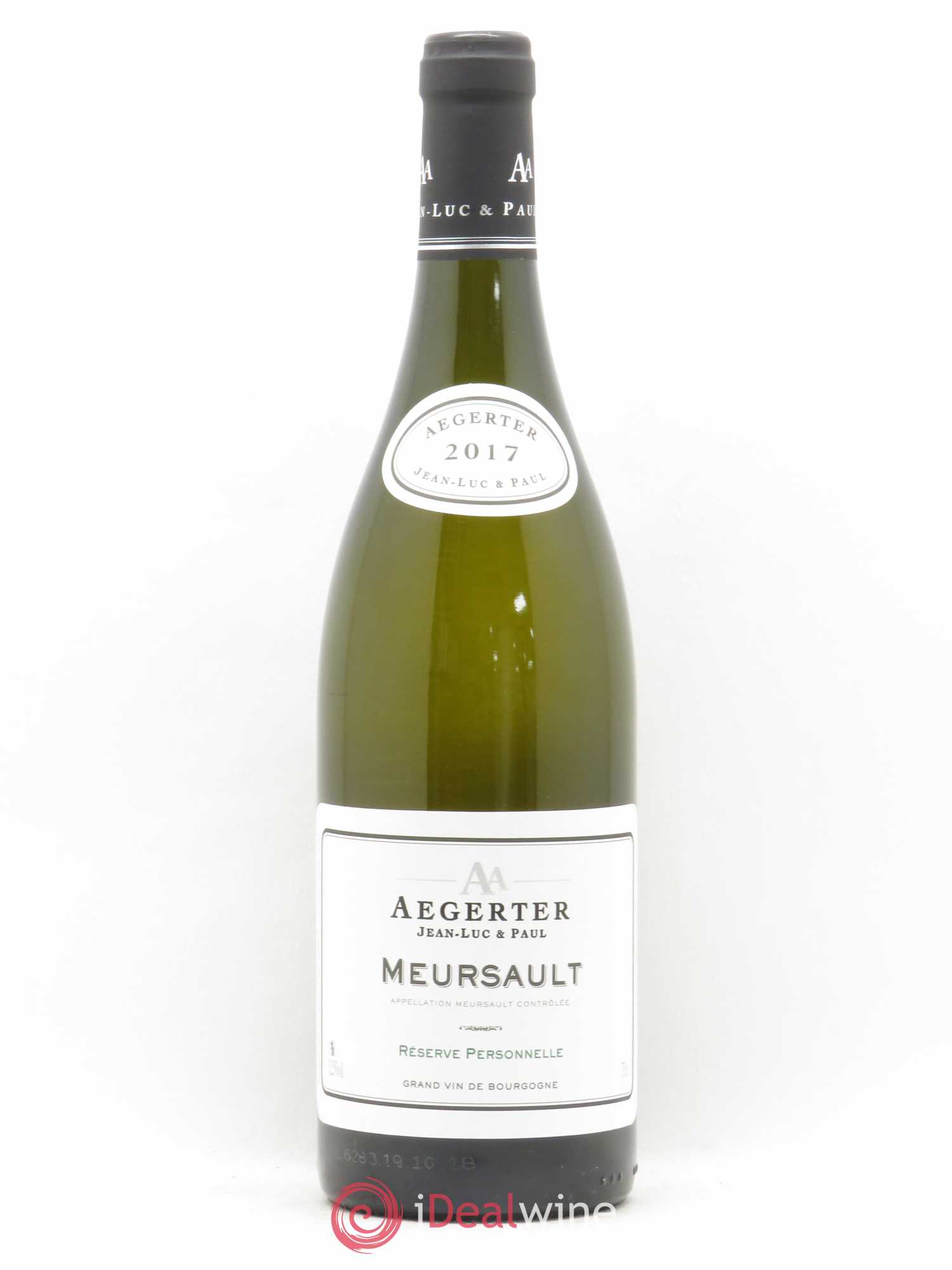 Meursault Aegerter 2017 - Lot de 1 bouteille - 0