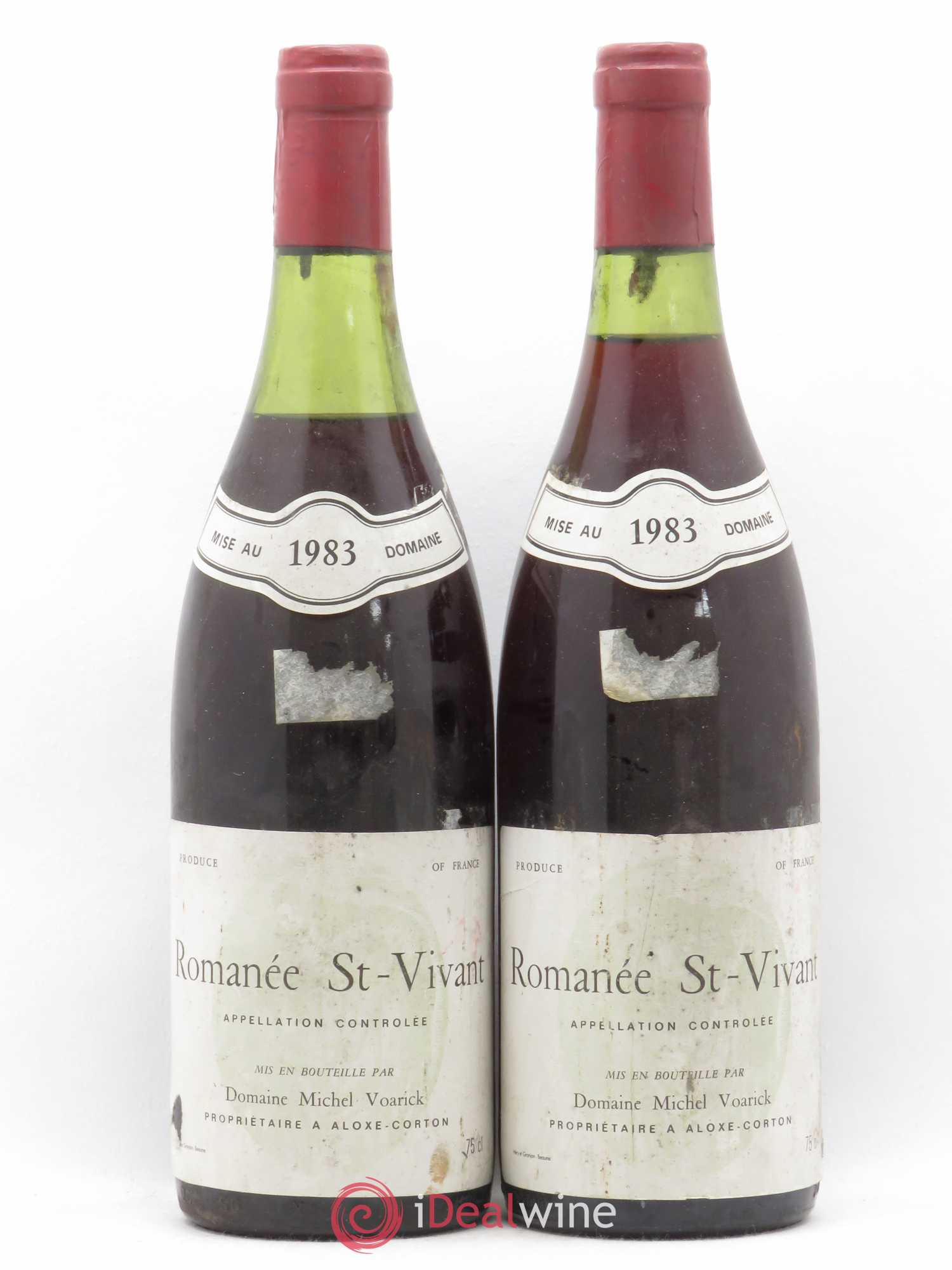 Romanée-Saint-Vivant Grand Cru Michel Voarick 1983 - Lot de 2 bouteilles - 0