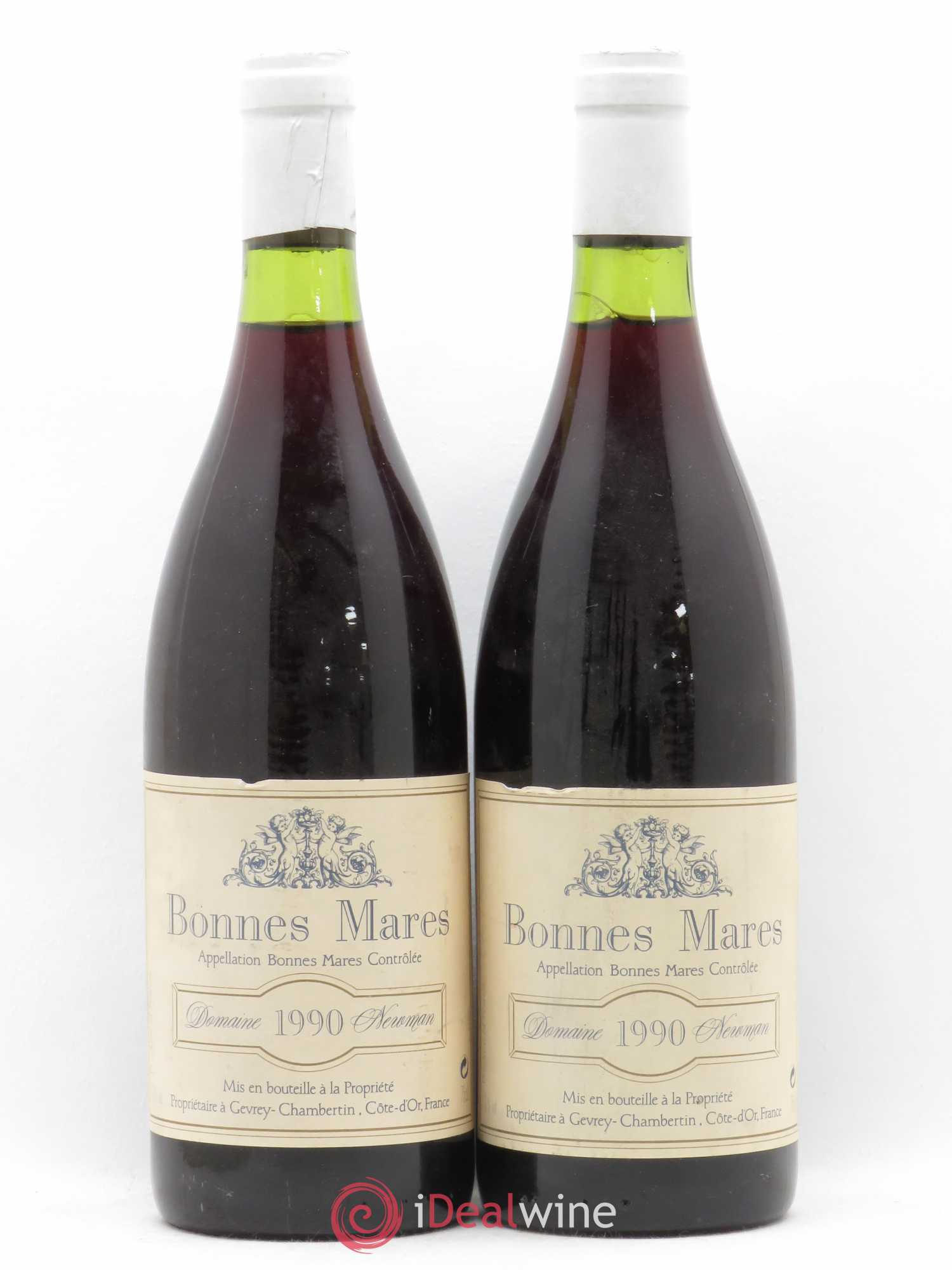 Bonnes-Mares Grand Cru Domaine Newman 1990 - Lot de 2 bouteilles - 0
