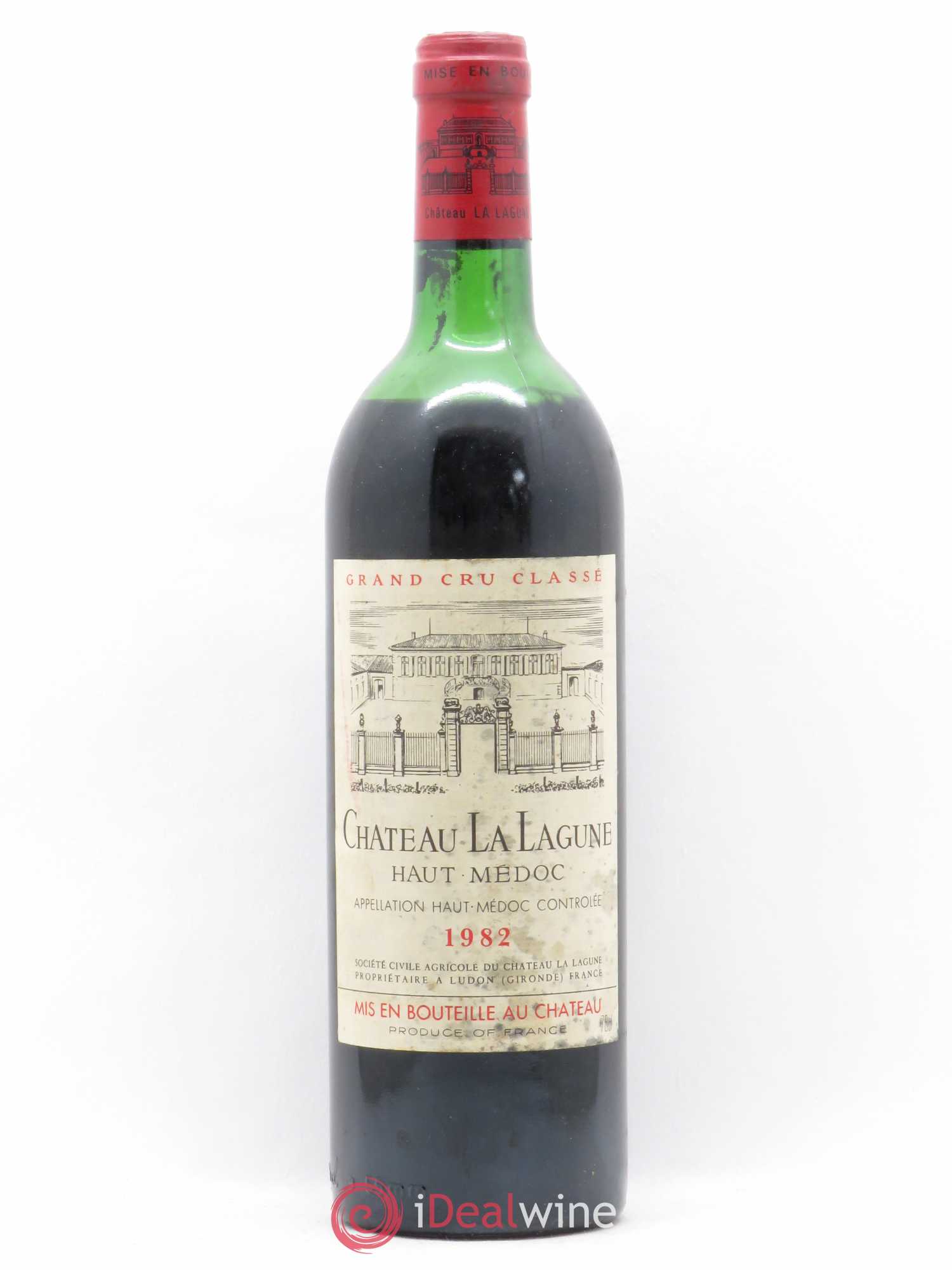 Château la Lagune 3ème Grand Cru Classé 1982 - Lot de 1 bouteille - 0