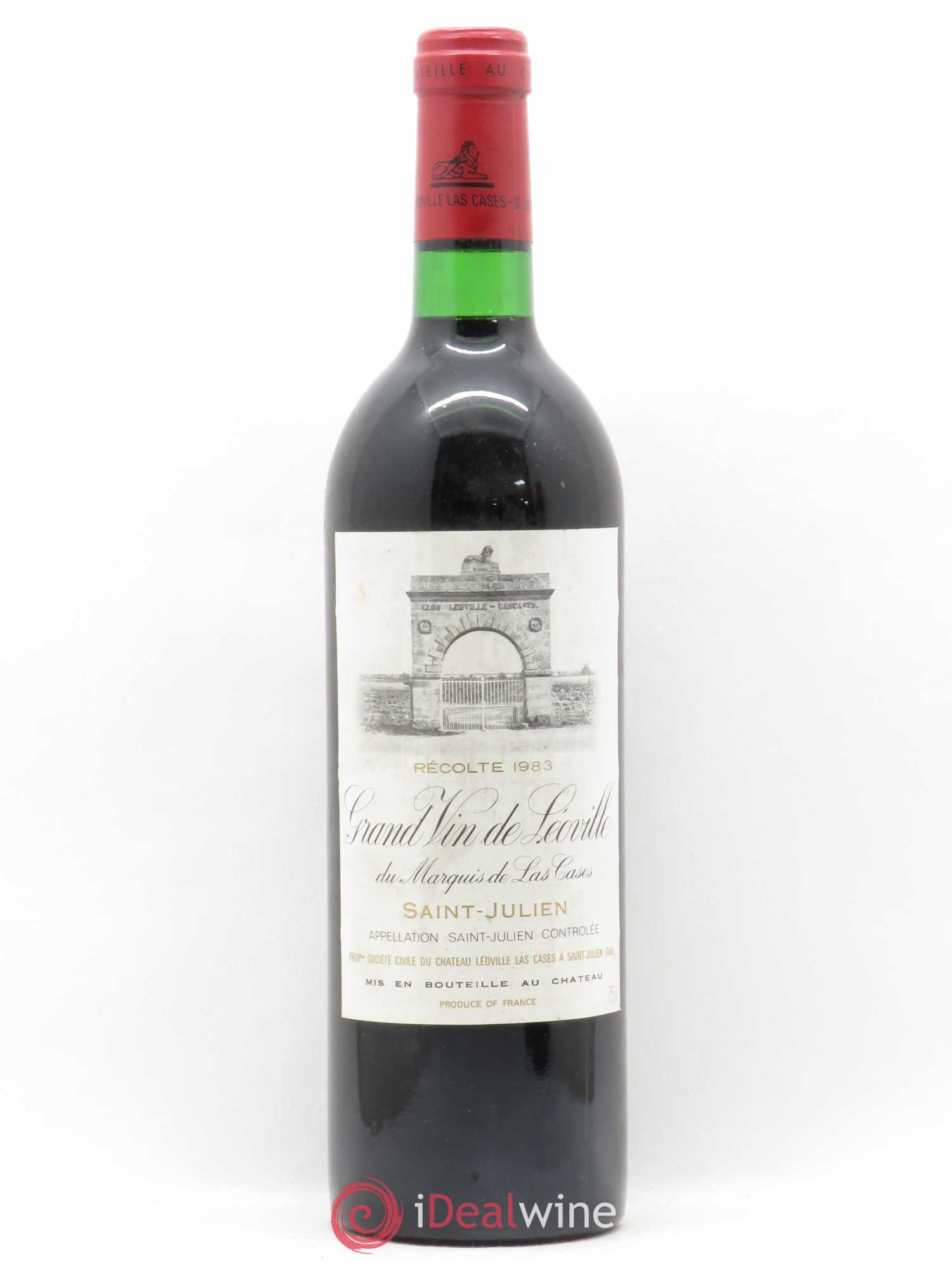 Château Léoville Las Cases 2ème Grand Cru Classé 1983 - Lot de 1 bouteille - 0