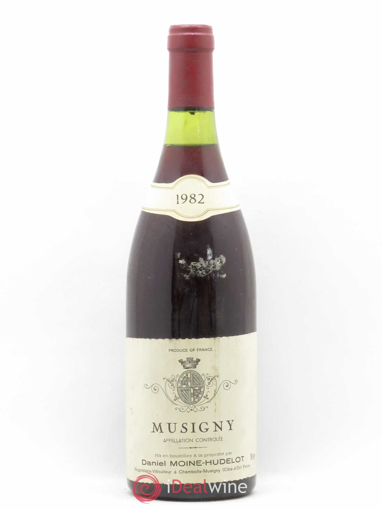 Musigny Grand Cru Moine-Hudelot (Domaine) 1982 - Lot de 1 bouteille - 0