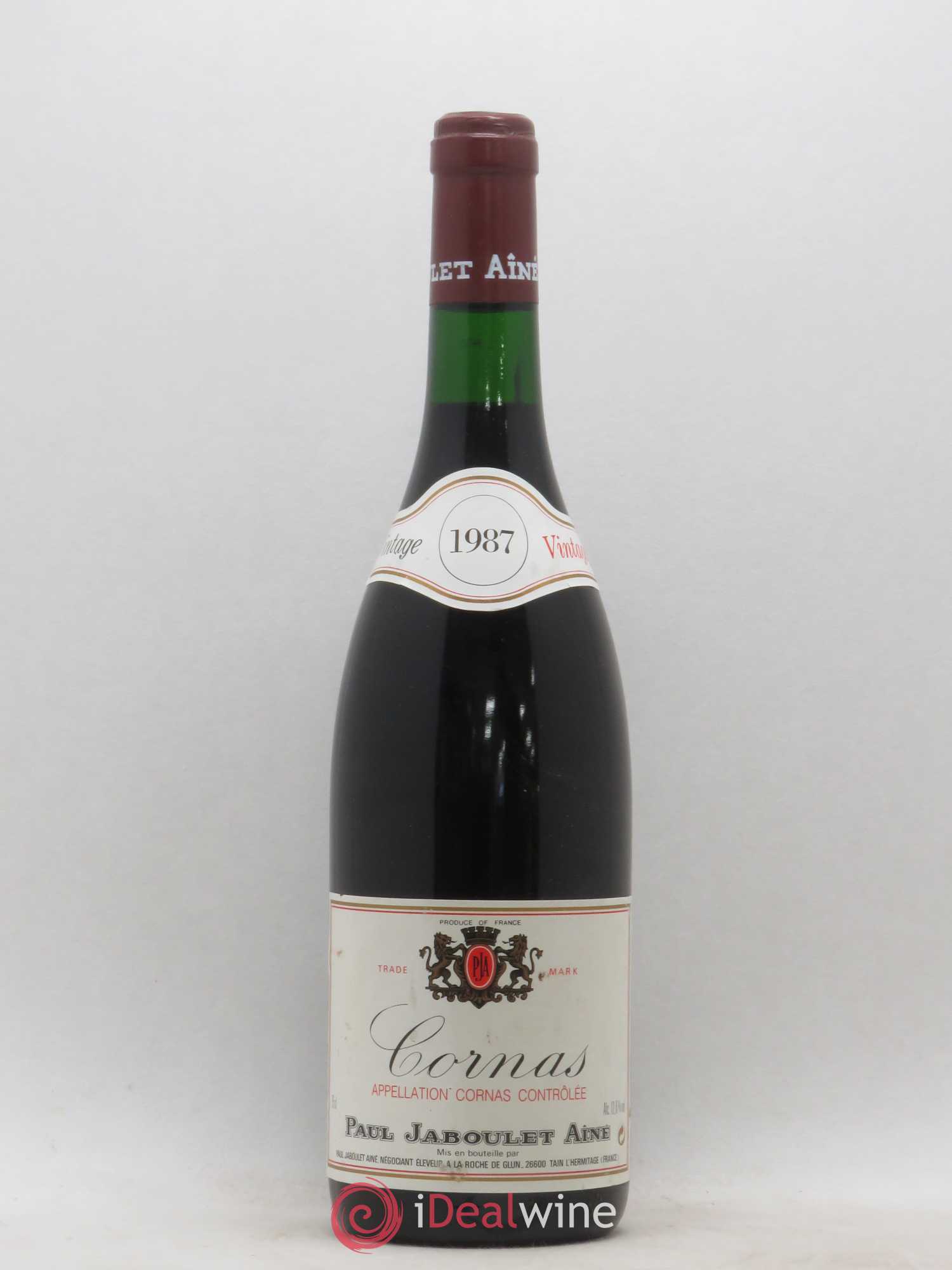 Cornas Paul Jaboulet Ainé 1987 - Lot de 1 bouteille - 0