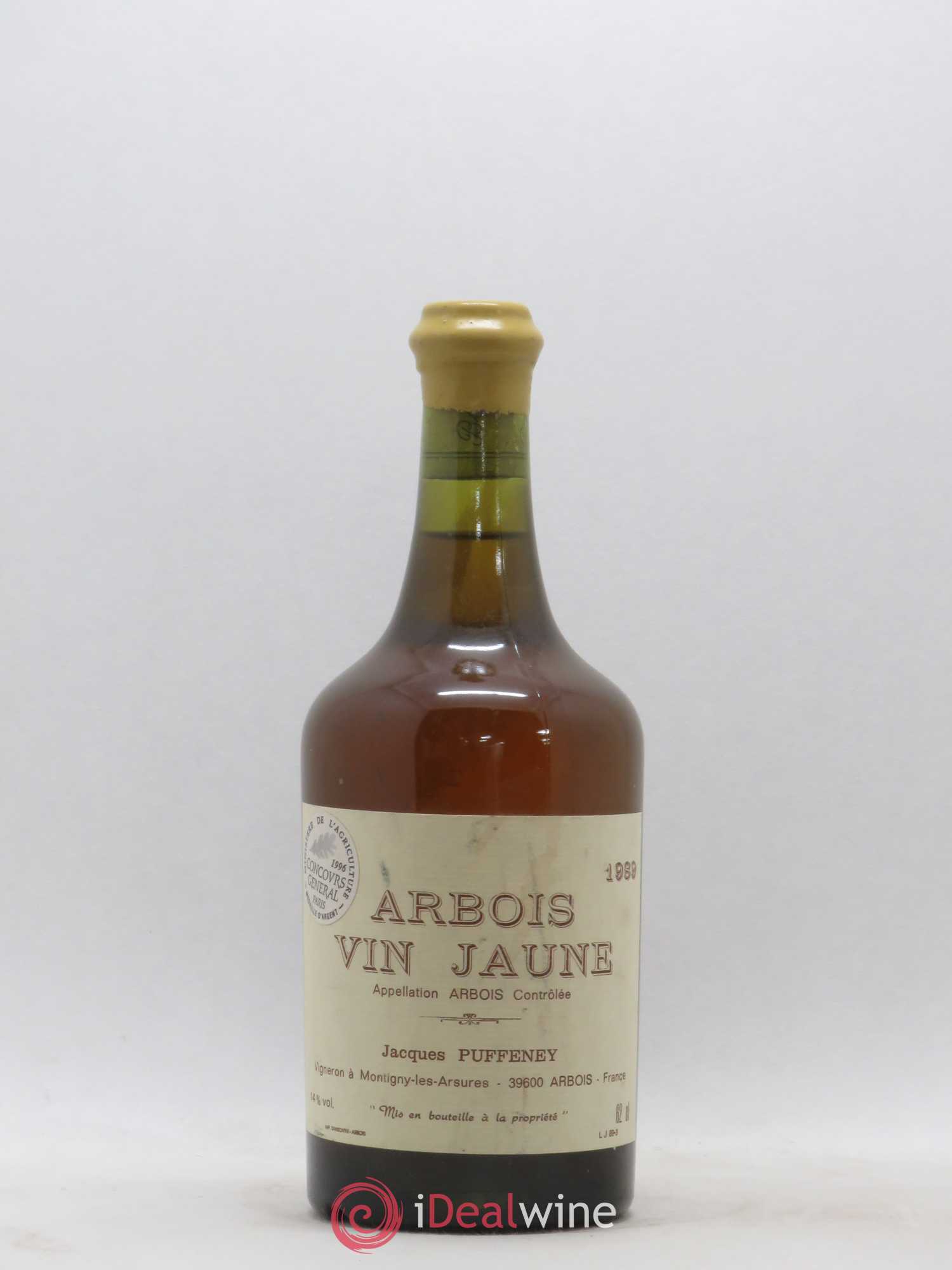 Arbois Vin Jaune Jacques Puffeney 1989 - Lot de 1 bouteille - 0