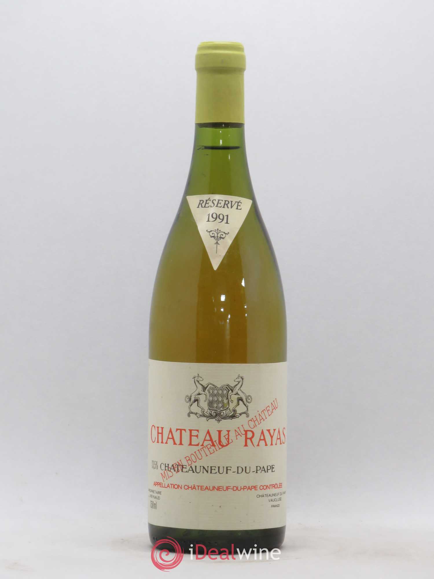 Châteauneuf-du-Pape Château Rayas Emmanuel Reynaud 1991 - Posten von 1 Flasche - 0