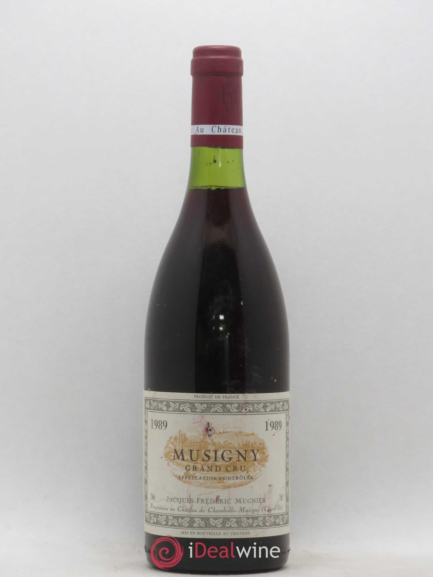 Musigny Grand Cru Jacques-Frédéric Mugnier 1989 - Lot de 1 bouteille - 0