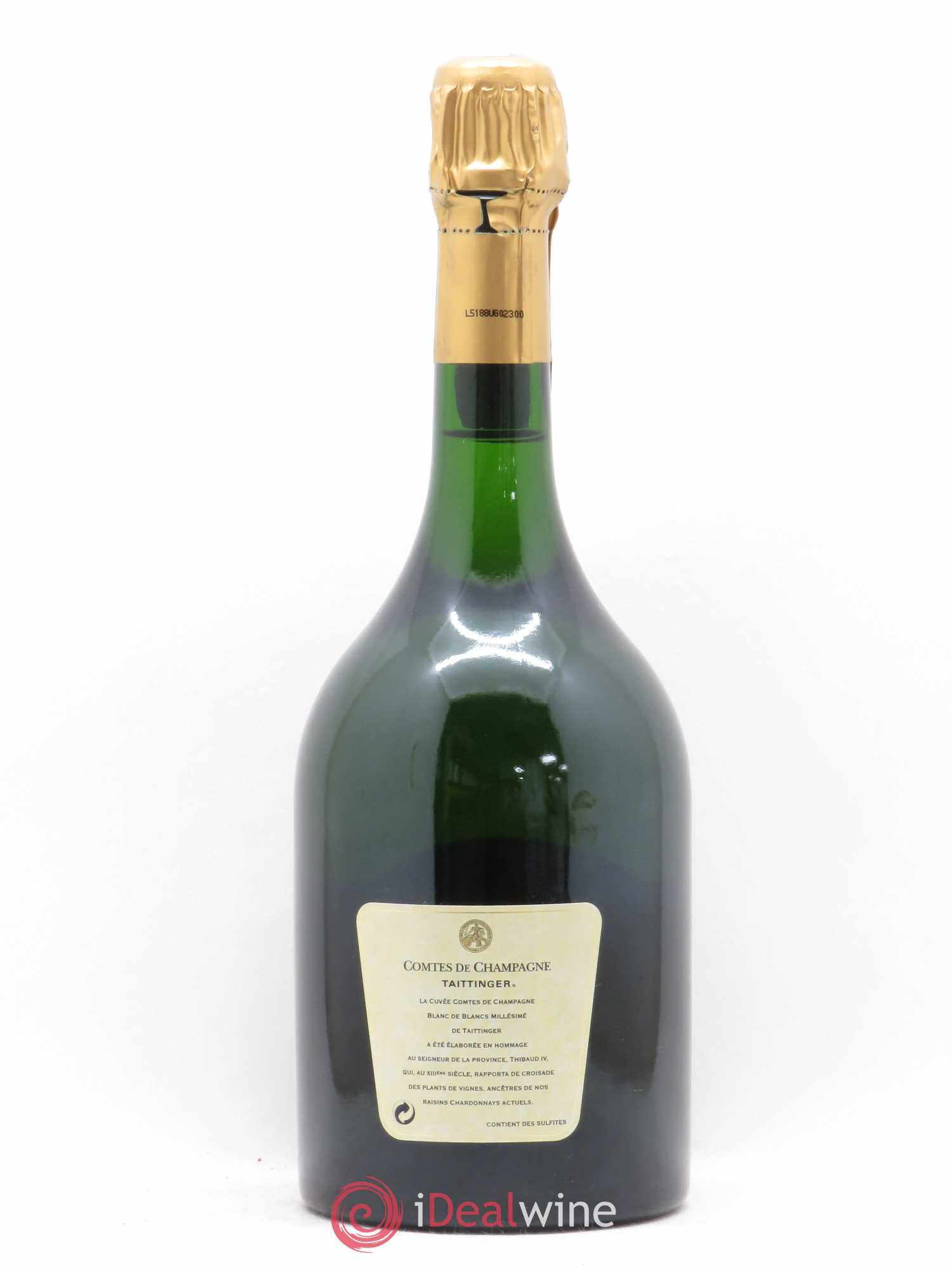 Comtes de Champagne Taittinger 1995 - Lot de 1 bouteille - 1