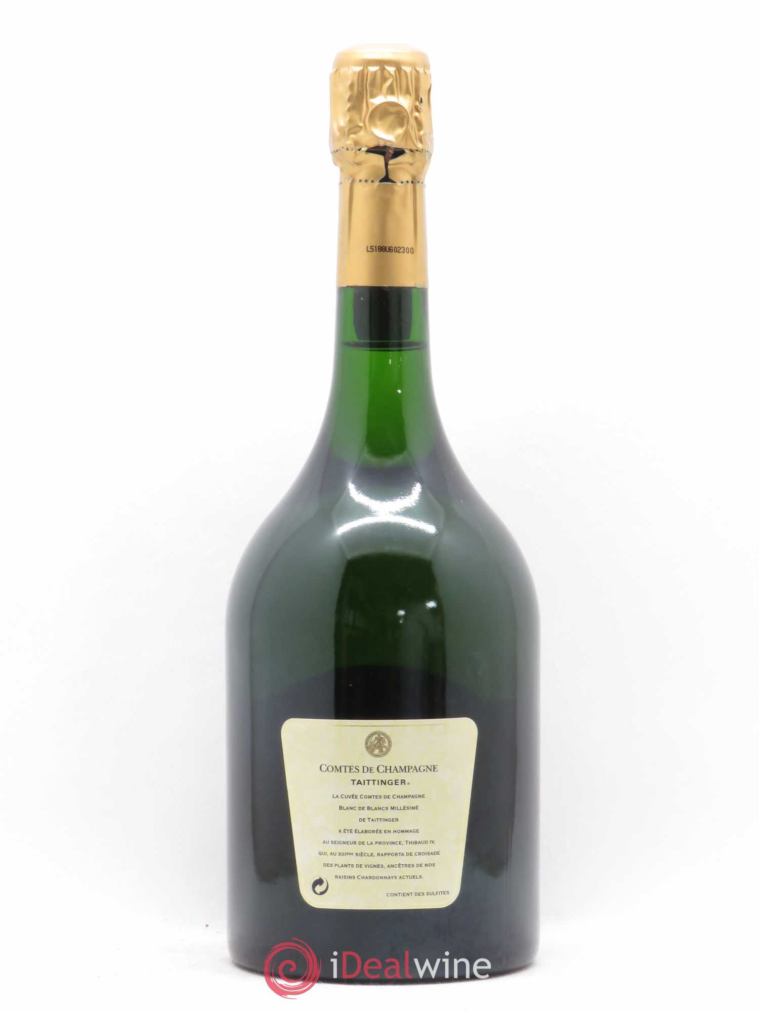 Comtes de Champagne Taittinger 1995 - Lot de 1 bouteille - 1