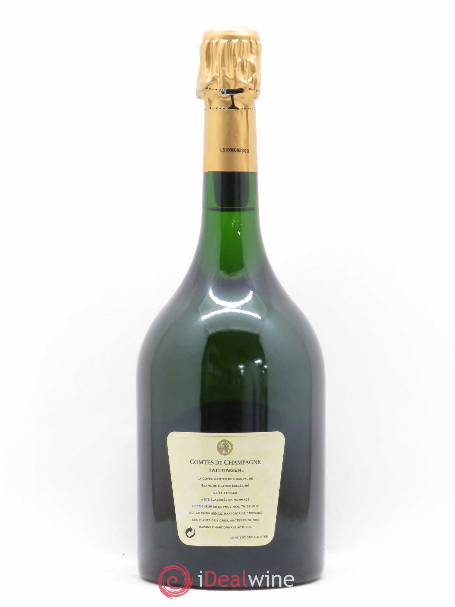 Comtes de Champagne Taittinger 1995 - Lot de 1 bouteille - 1
