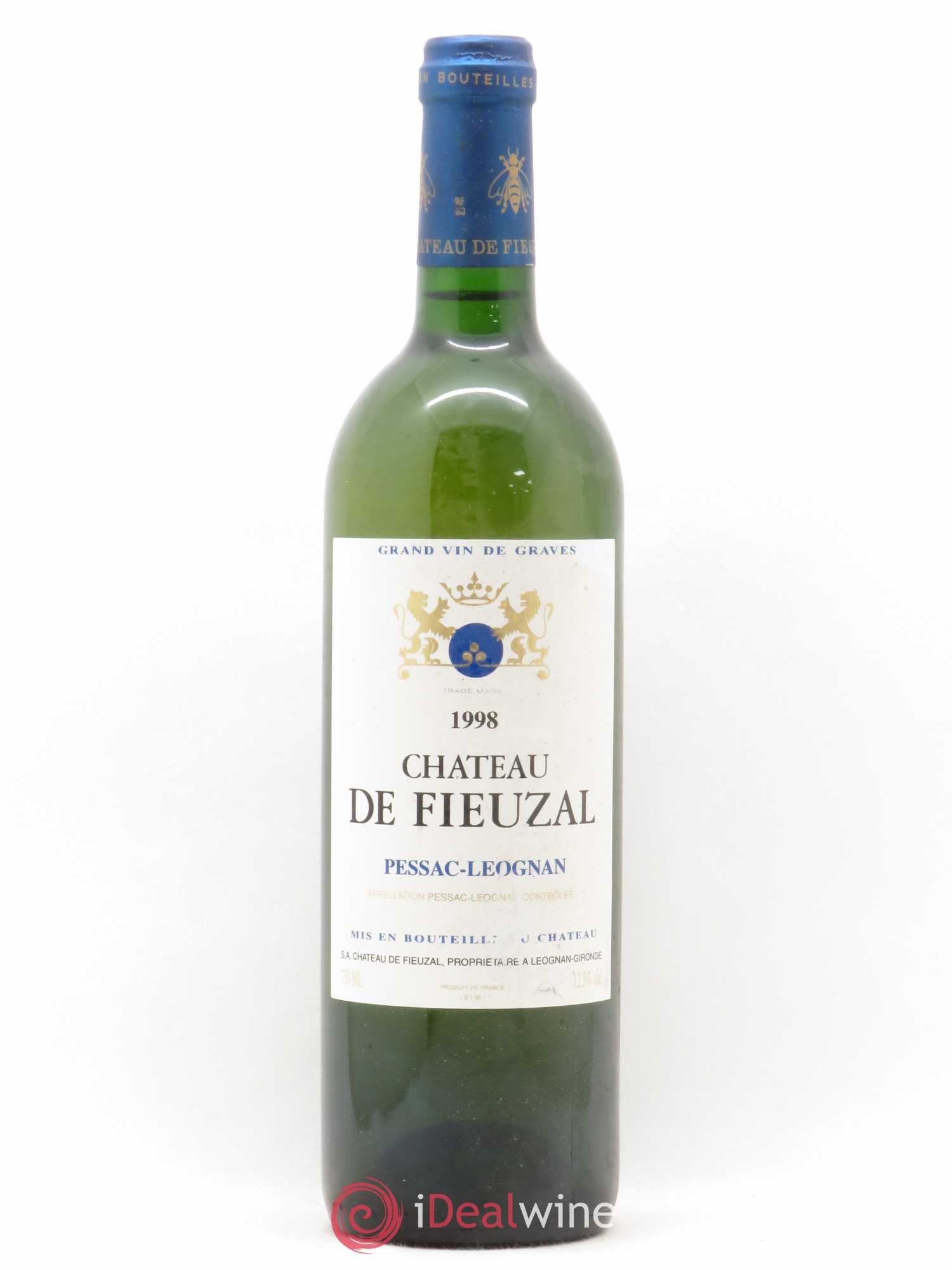 Château de Fieuzal 1998 - Lot de 1 bouteille - 0