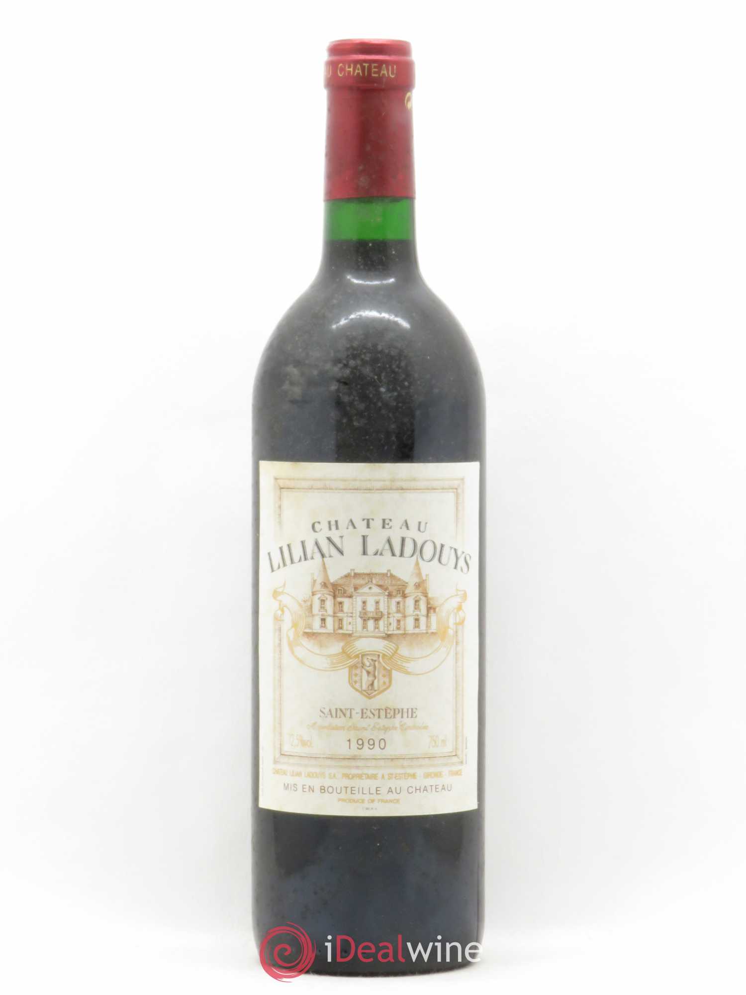 Château Lilian Ladouys Cru Bourgeois 1990 - Lot de 1 bouteille - 0