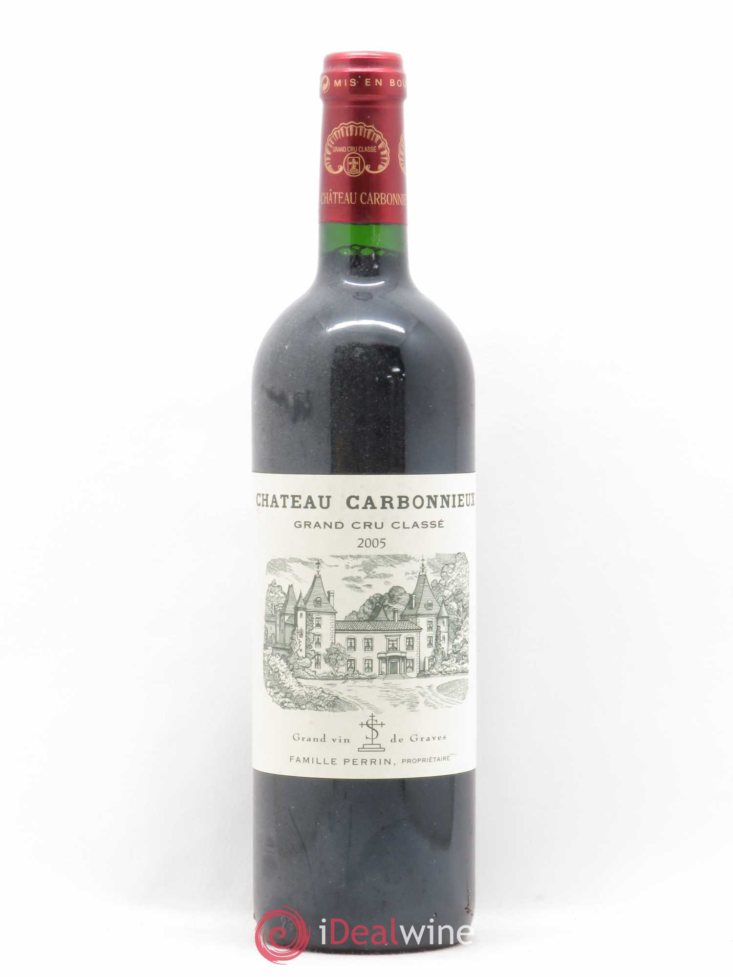 Château Carbonnieux Cru Classé de Graves 2005 - Lot de 1 bouteille - 0