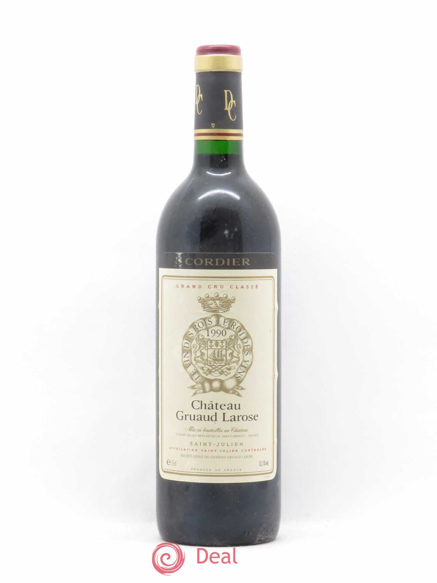 Château Gruaud Larose 2ème Grand Cru Classé 1990 - Lot de 1 bouteille - 0
