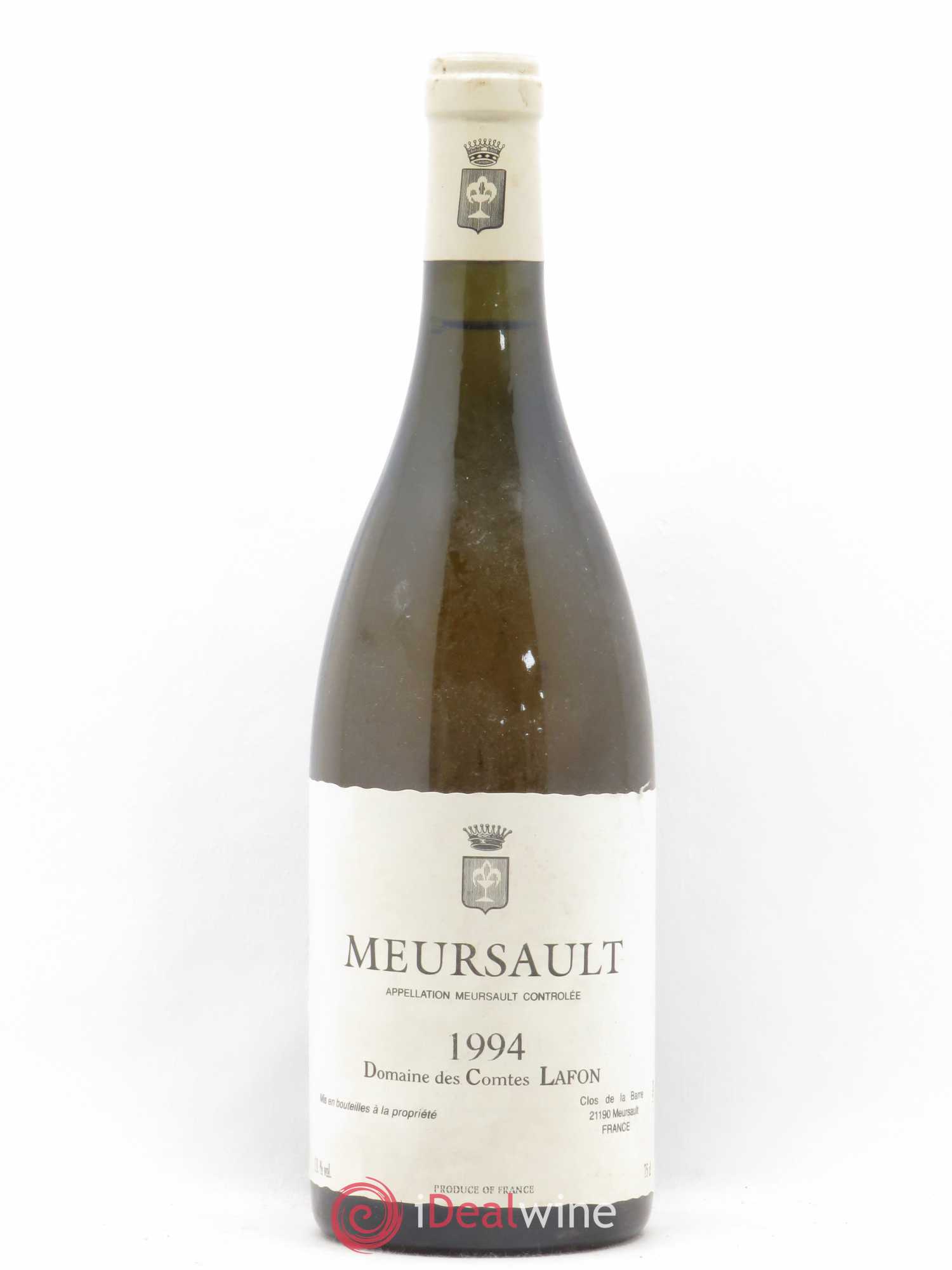 Meursault Comtes Lafon (Domaine des) 1994 - Lot de 1 bouteille - 0