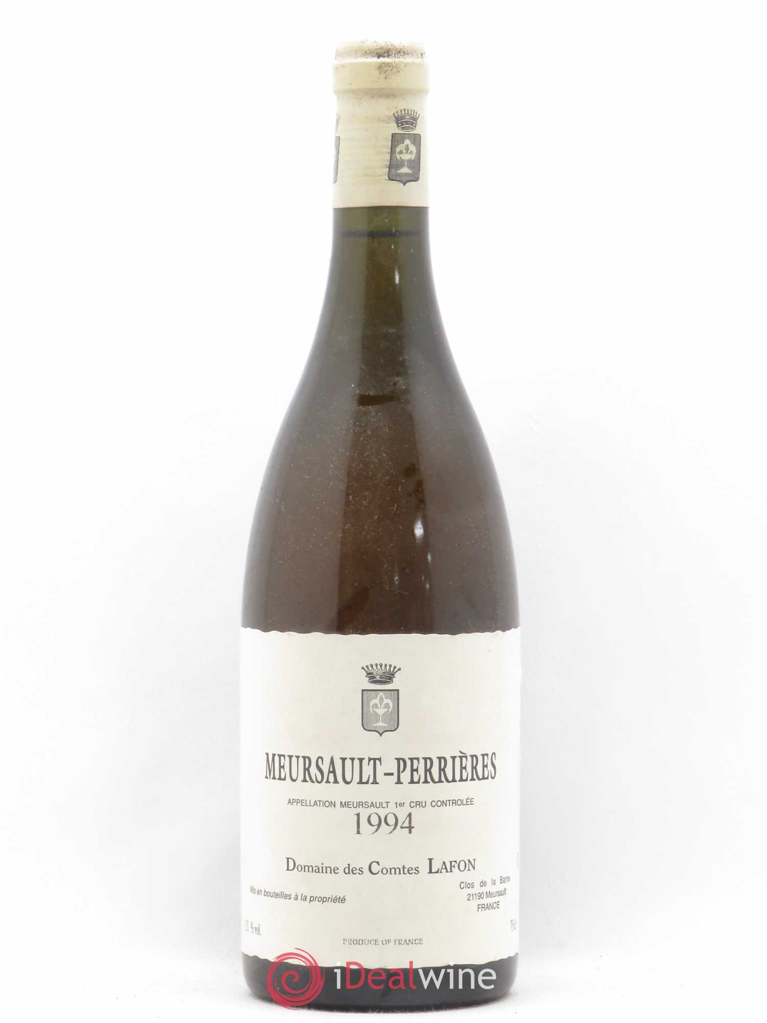 Meursault 1er Cru Perrières Comtes Lafon (Domaine des) 1994 - Posten von 1 Flasche - 0
