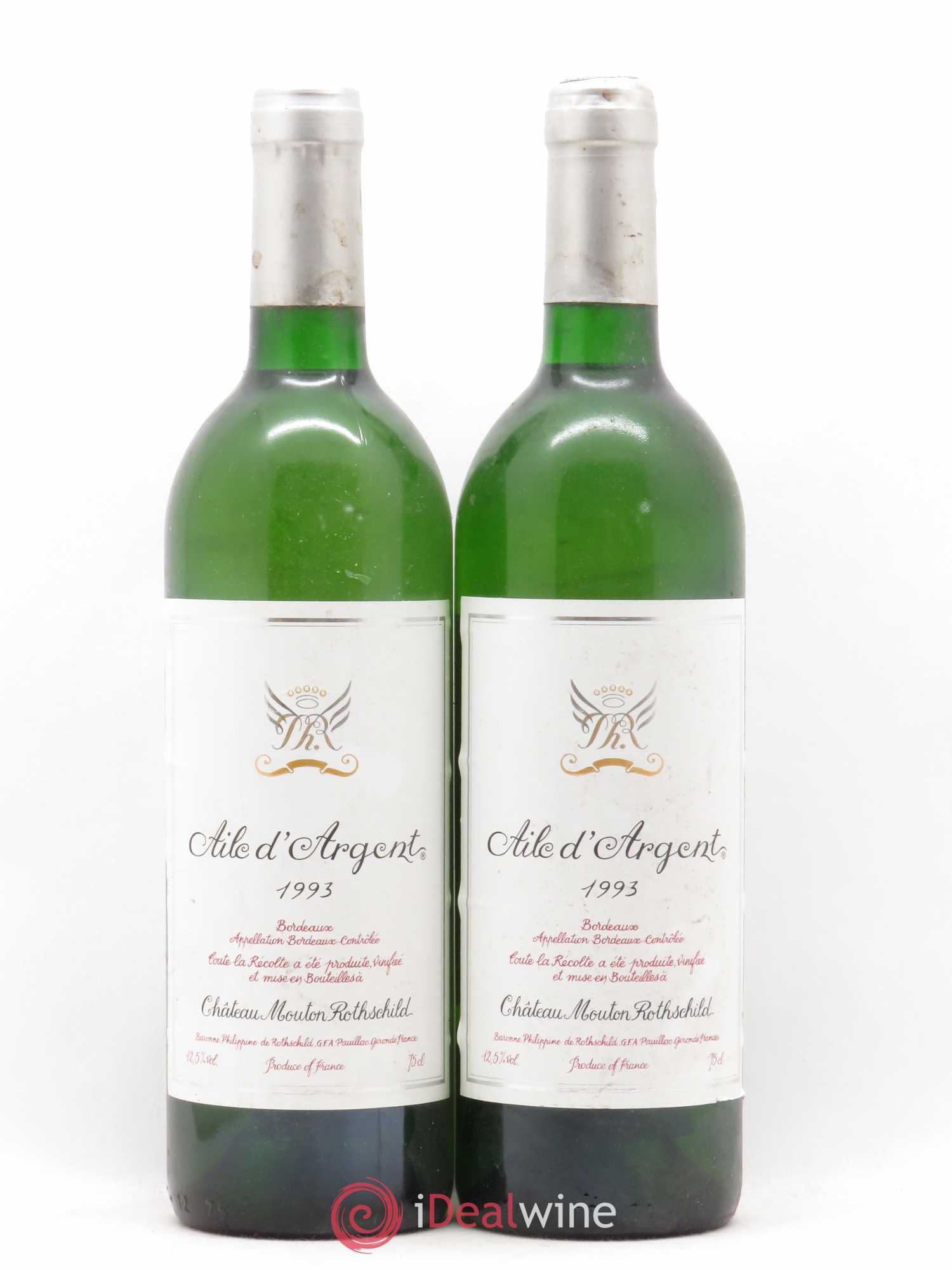 Aile d'Argent 1993 - Lot de 2 bouteilles - 0
