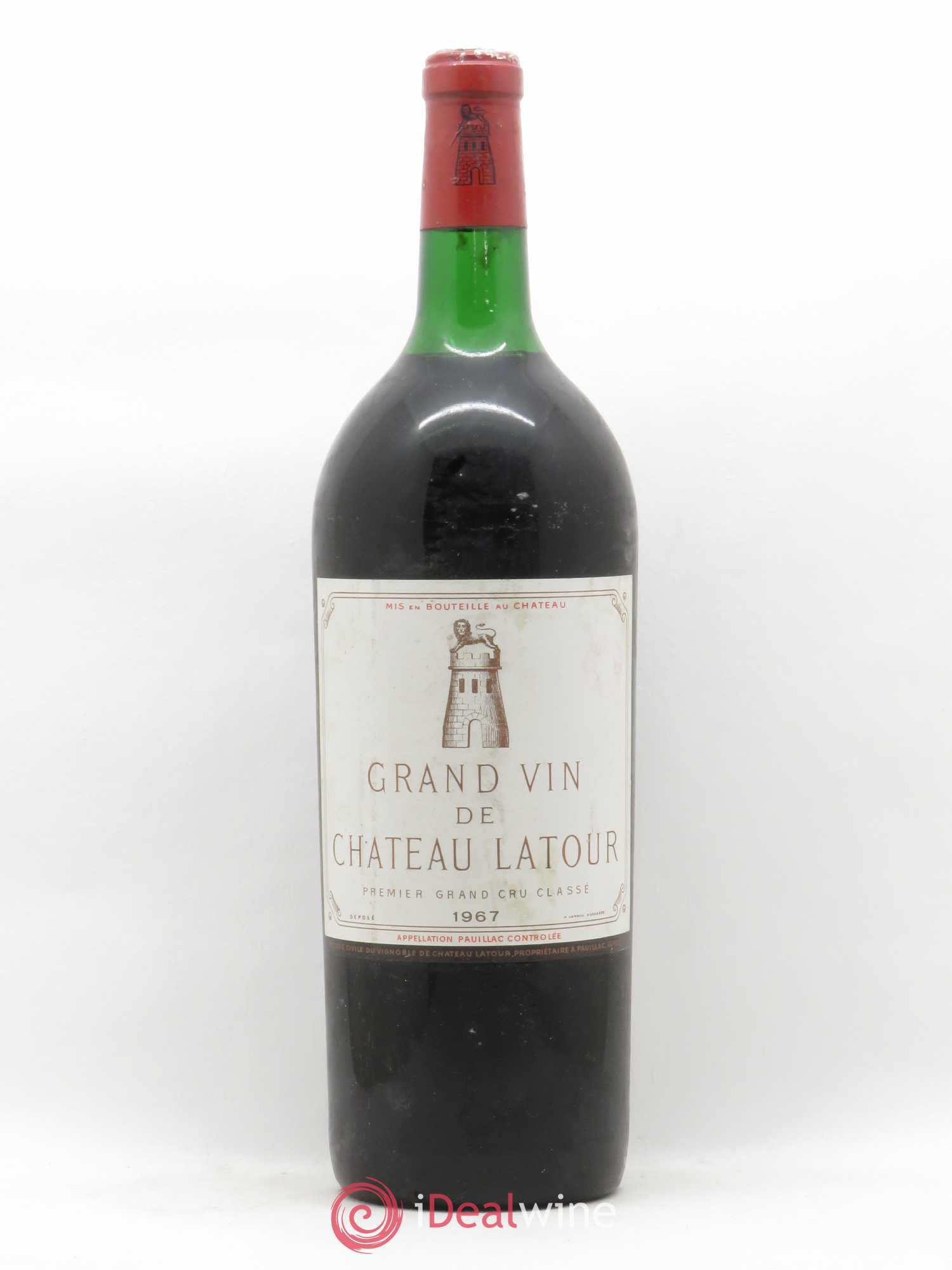 Château Latour 1er Grand Cru Classé 1967 - Lot de 1 magnum - 0