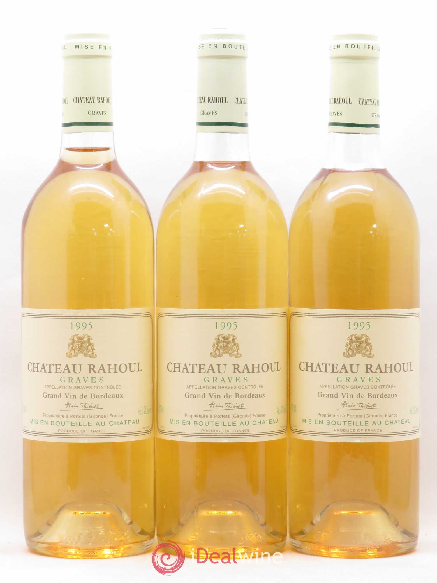 Château Rahoul 1995 - Lot de 12 bouteilles - 3