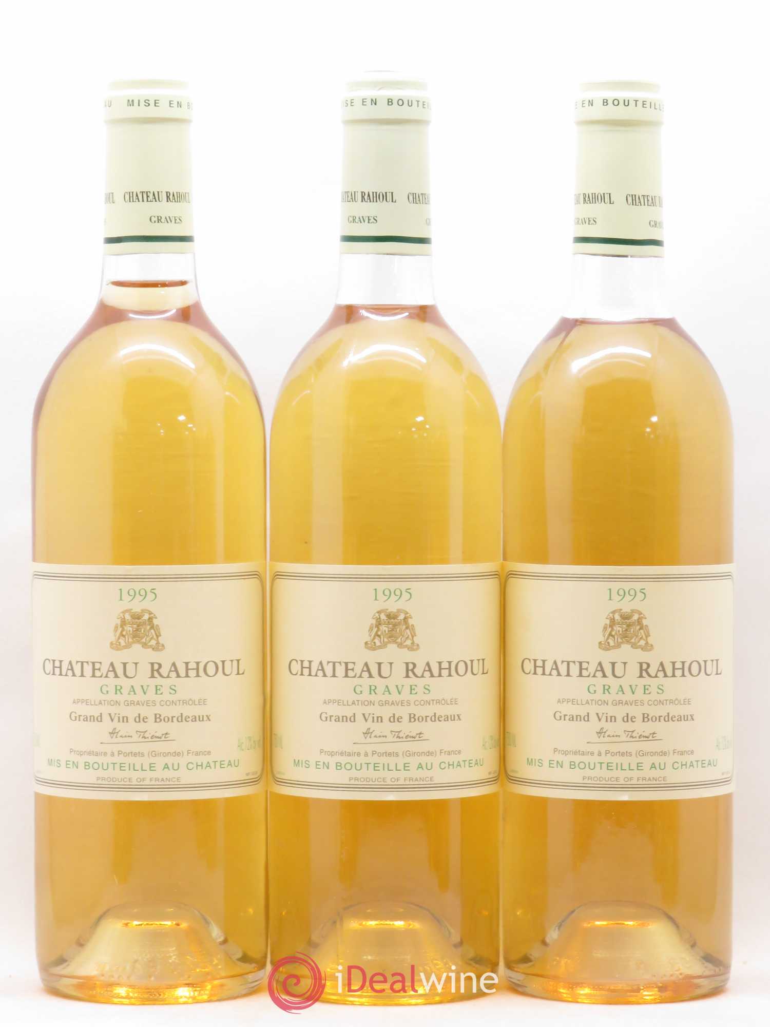 Château Rahoul 1995 - Lot de 12 bouteilles - 4