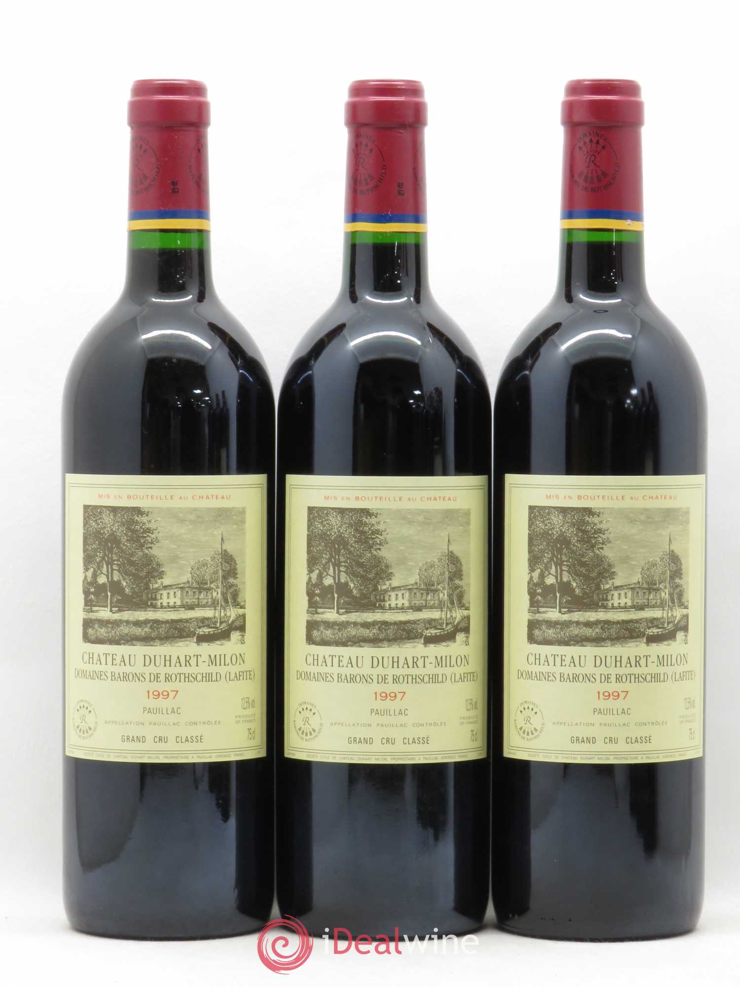 Château Duhart-Milon 4ème Grand Cru Classé 1997 - Lot de 12 bouteilles - 1