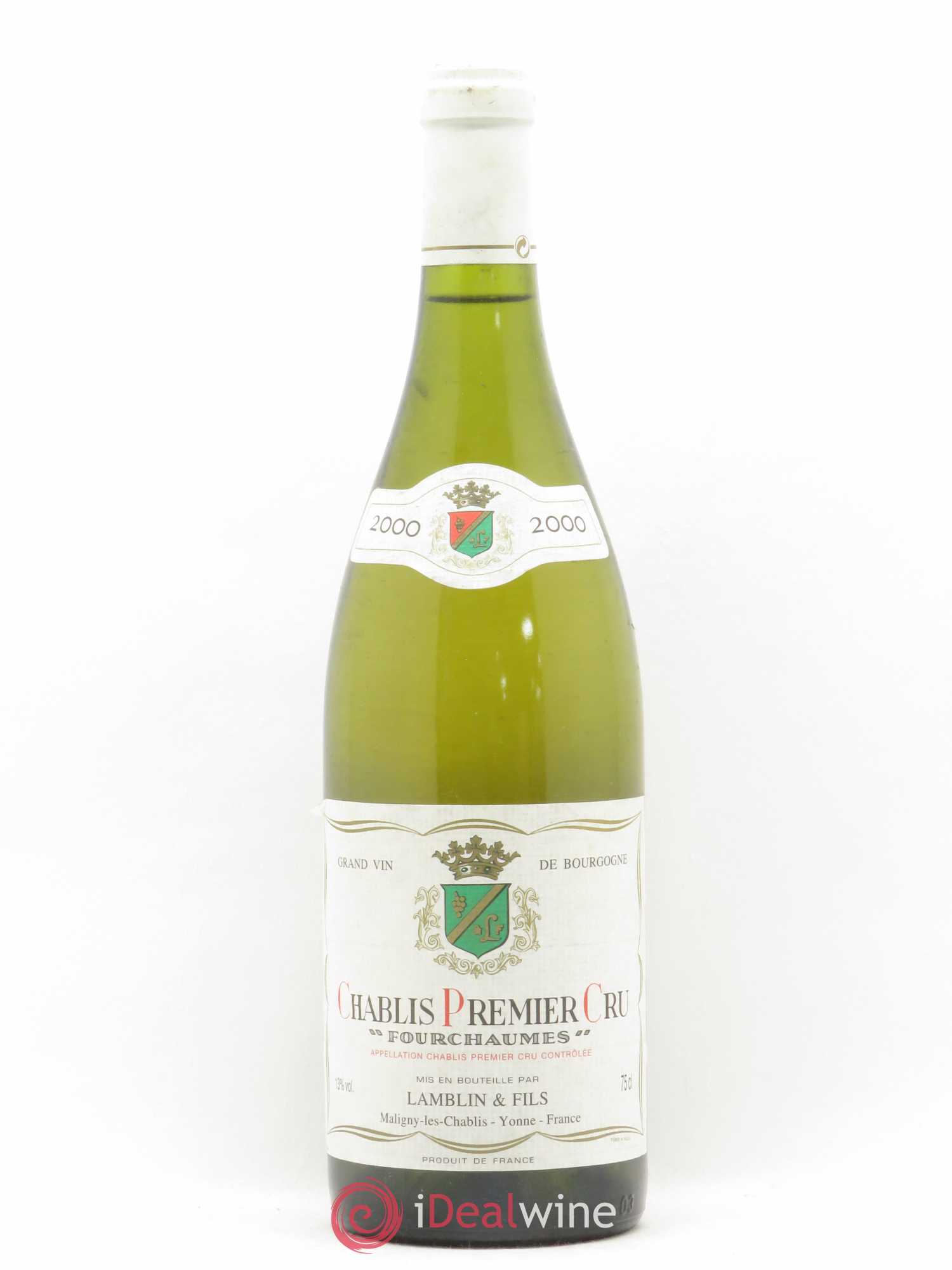 Chablis 1er Cru Fourchaume Lamblin et Fils 2000 - Posten von 1 Flasche - 0