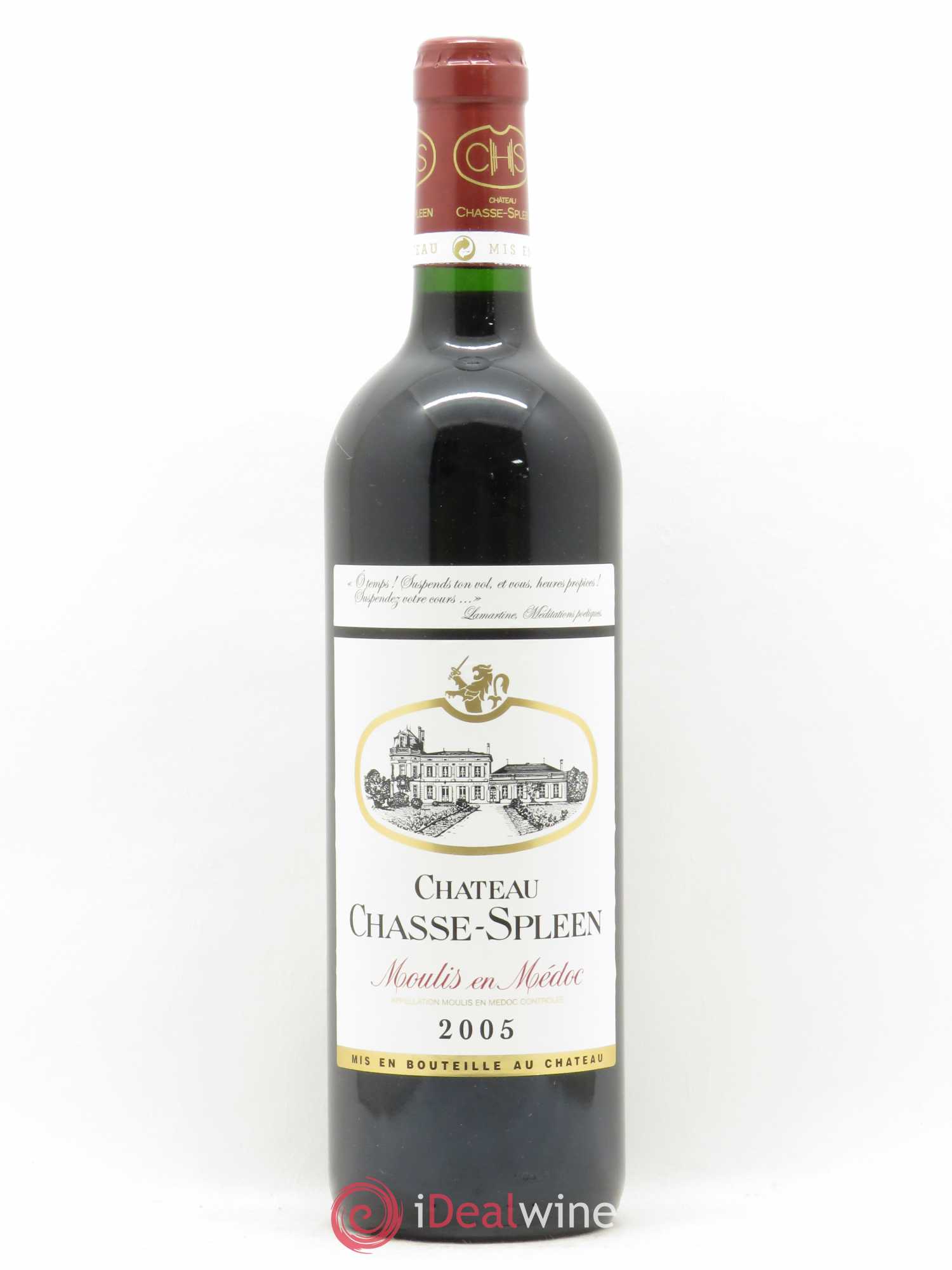 Château Chasse Spleen 2005 - Lot de 1 bouteille - 0