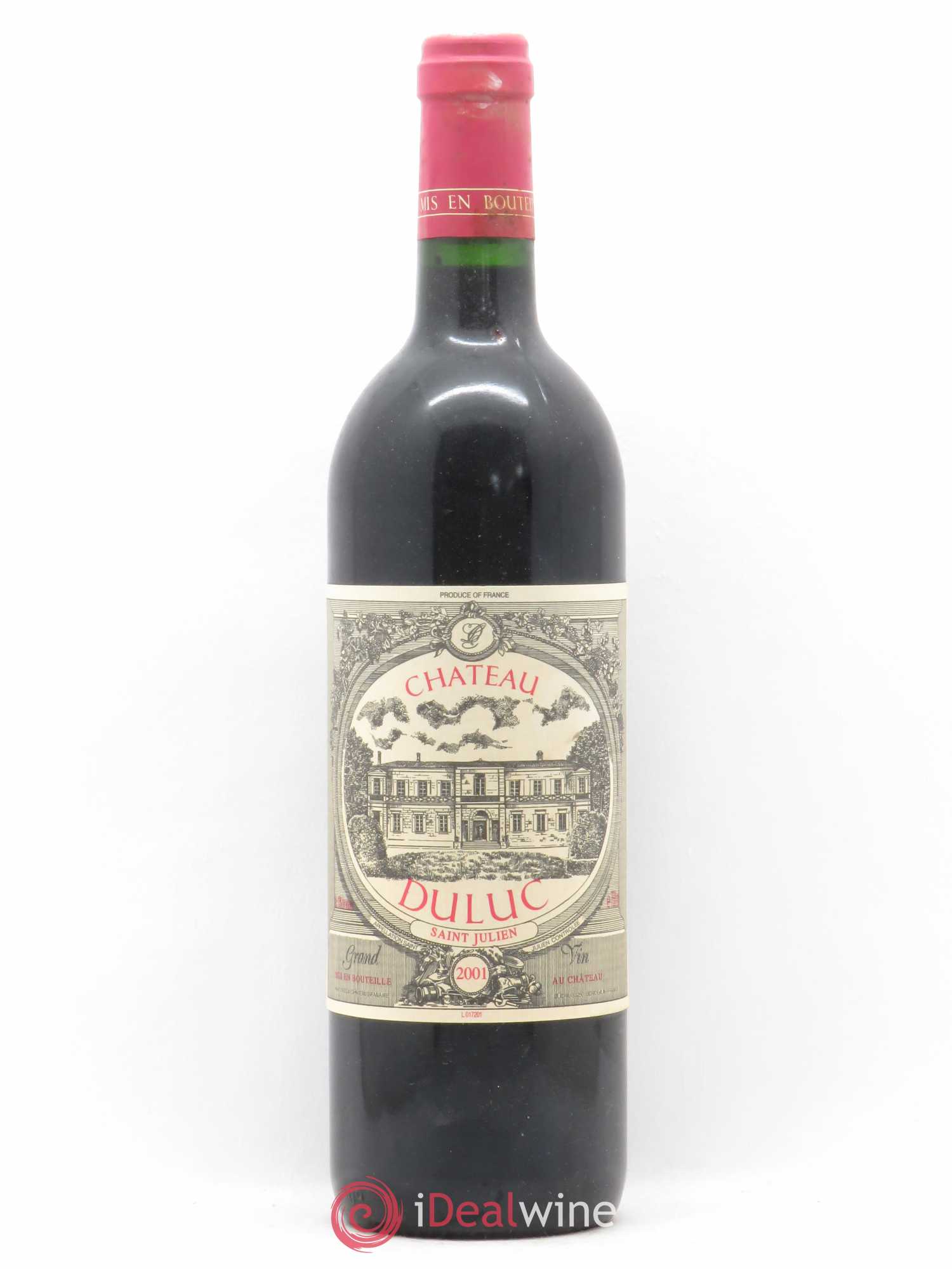 Duluc de Branaire Second Vin 2001 - Lot de 1 bouteille - 0