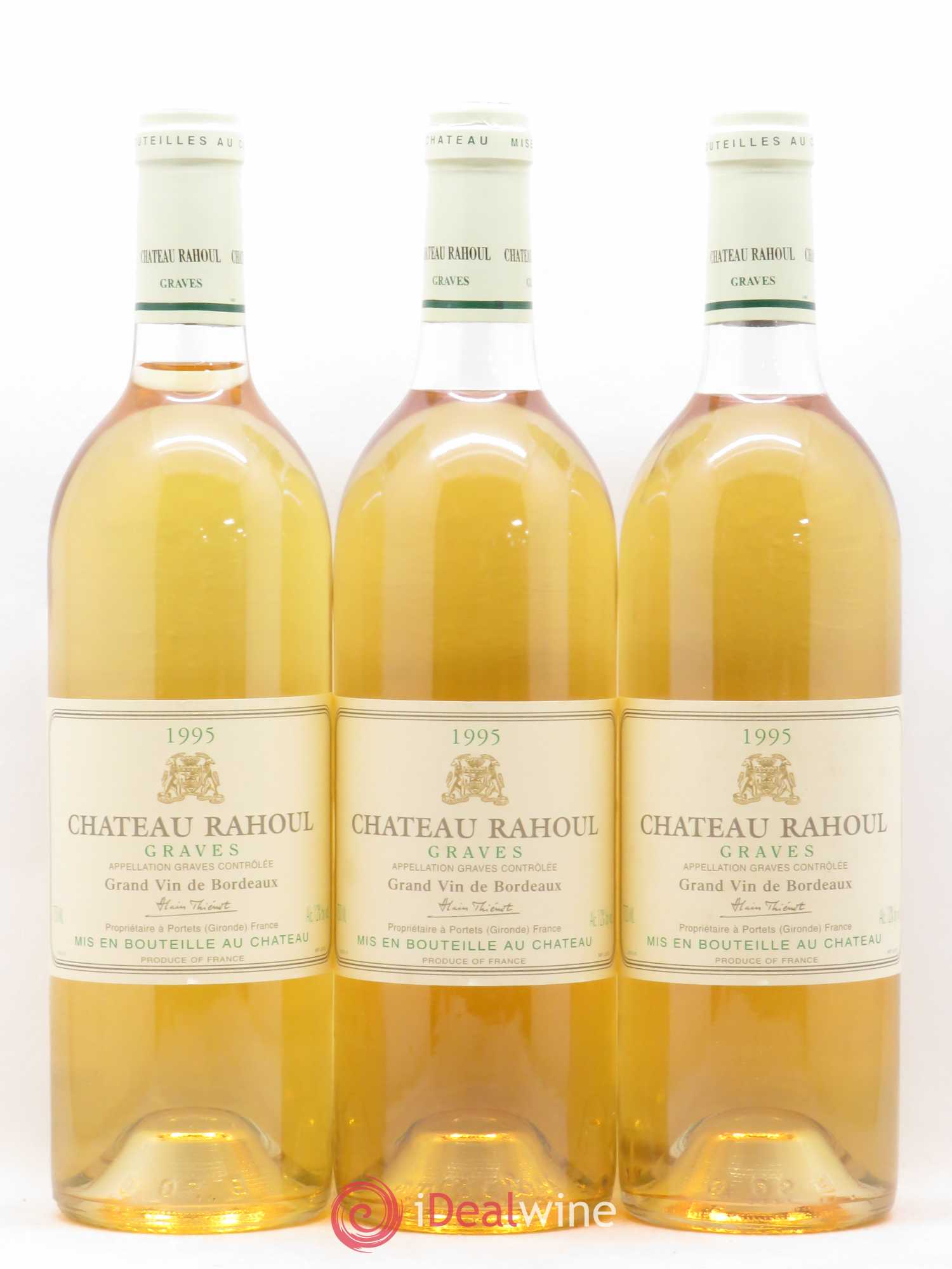 Château Rahoul (sans prix de réserve) 1995 - Lot de 12 bouteilles - 3