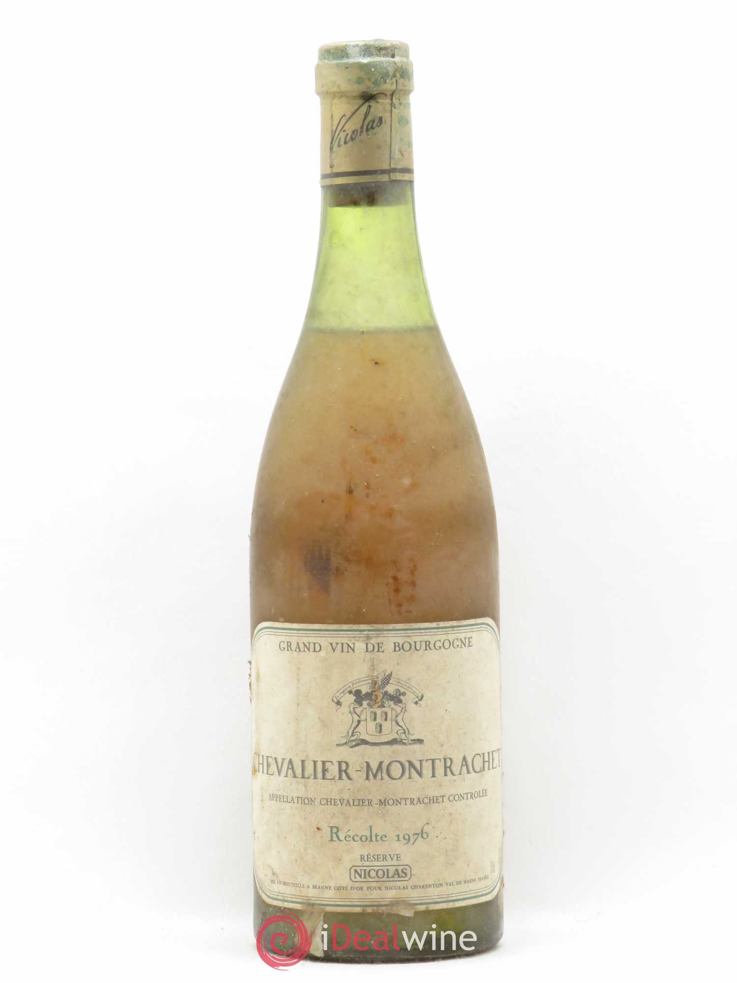 Chevalier-Montrachet Grand Cru Réserve Nicolas 1976 - Lot de 1 bouteille - 0