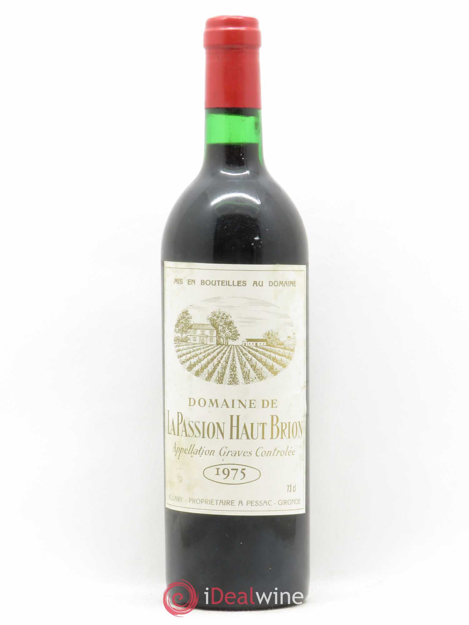 Graves Domaine de La Passion Haut Brion Allary 1975 - Posten von 1 Flasche - 0