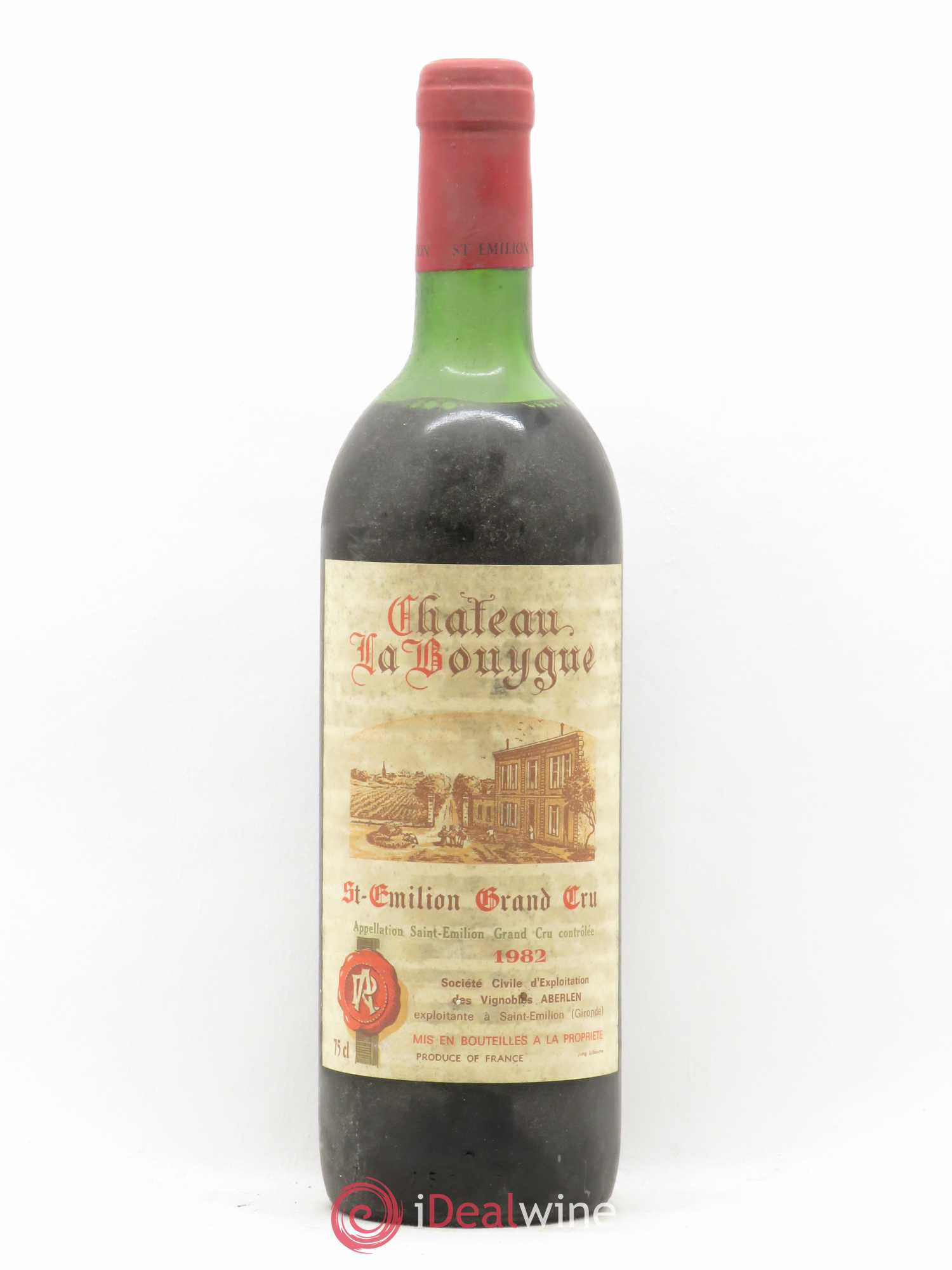 Saint-Émilion Château La Bouygue 1982 - Posten von 1 Flasche - 0