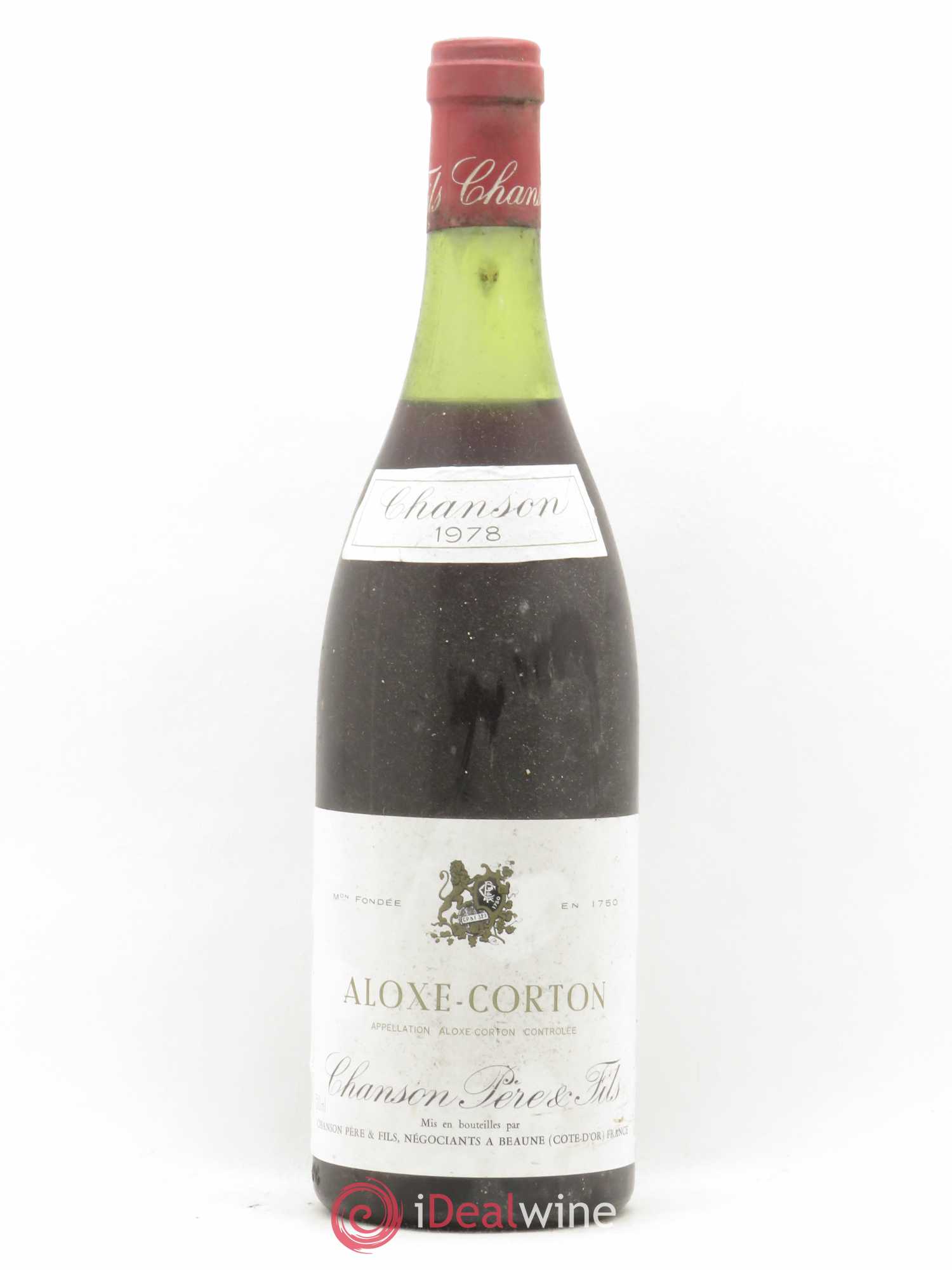 Aloxe-Corton Chanson Père et Fils 1978 - Posten von 1 Flasche - 0