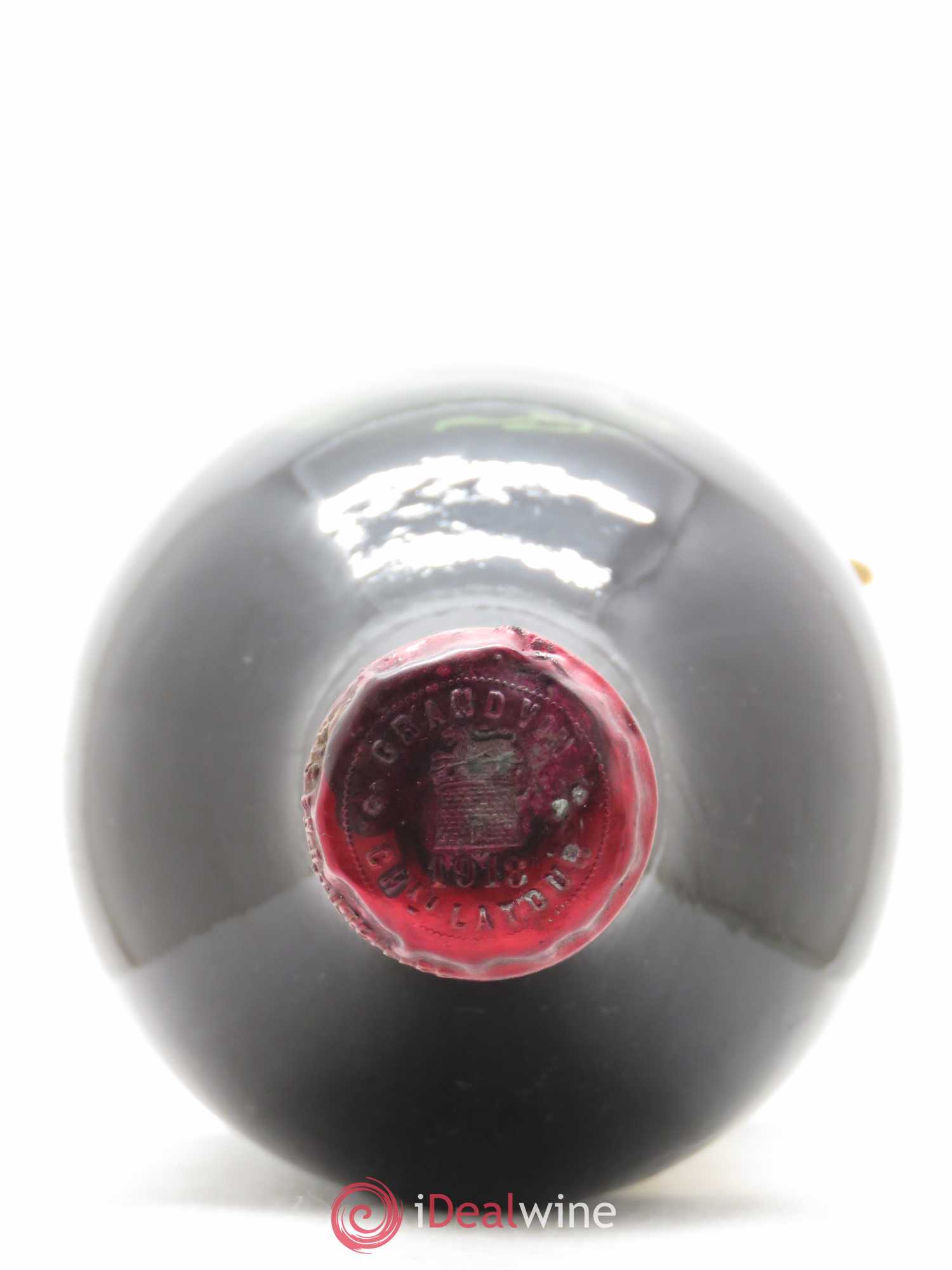 Château Latour 1er Grand Cru Classé 1918 - Lot de 1 bouteille - 2