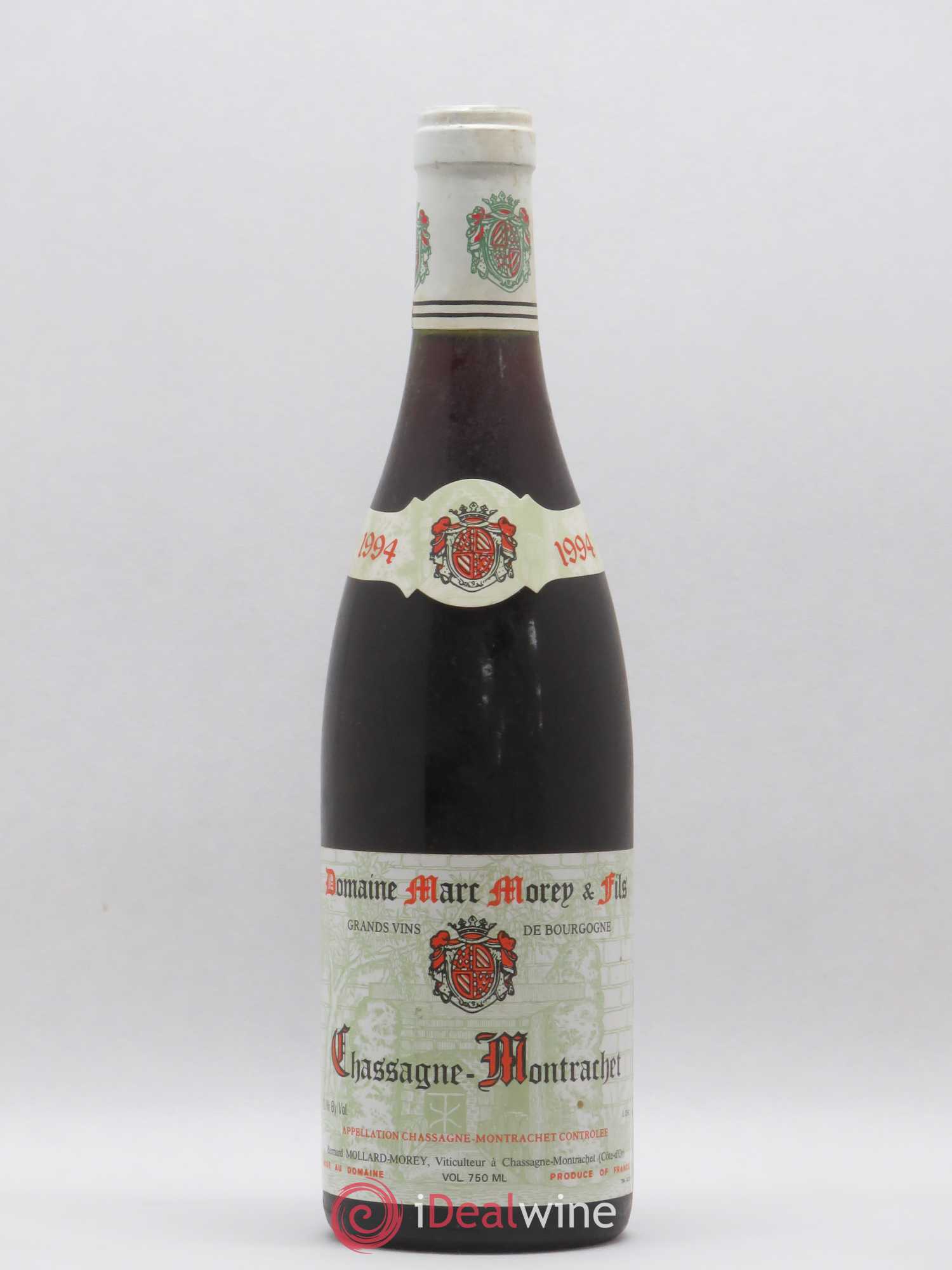 Chassagne-Montrachet Domaine Morey et Fils 1994 - Posten von 1 Flasche - 0