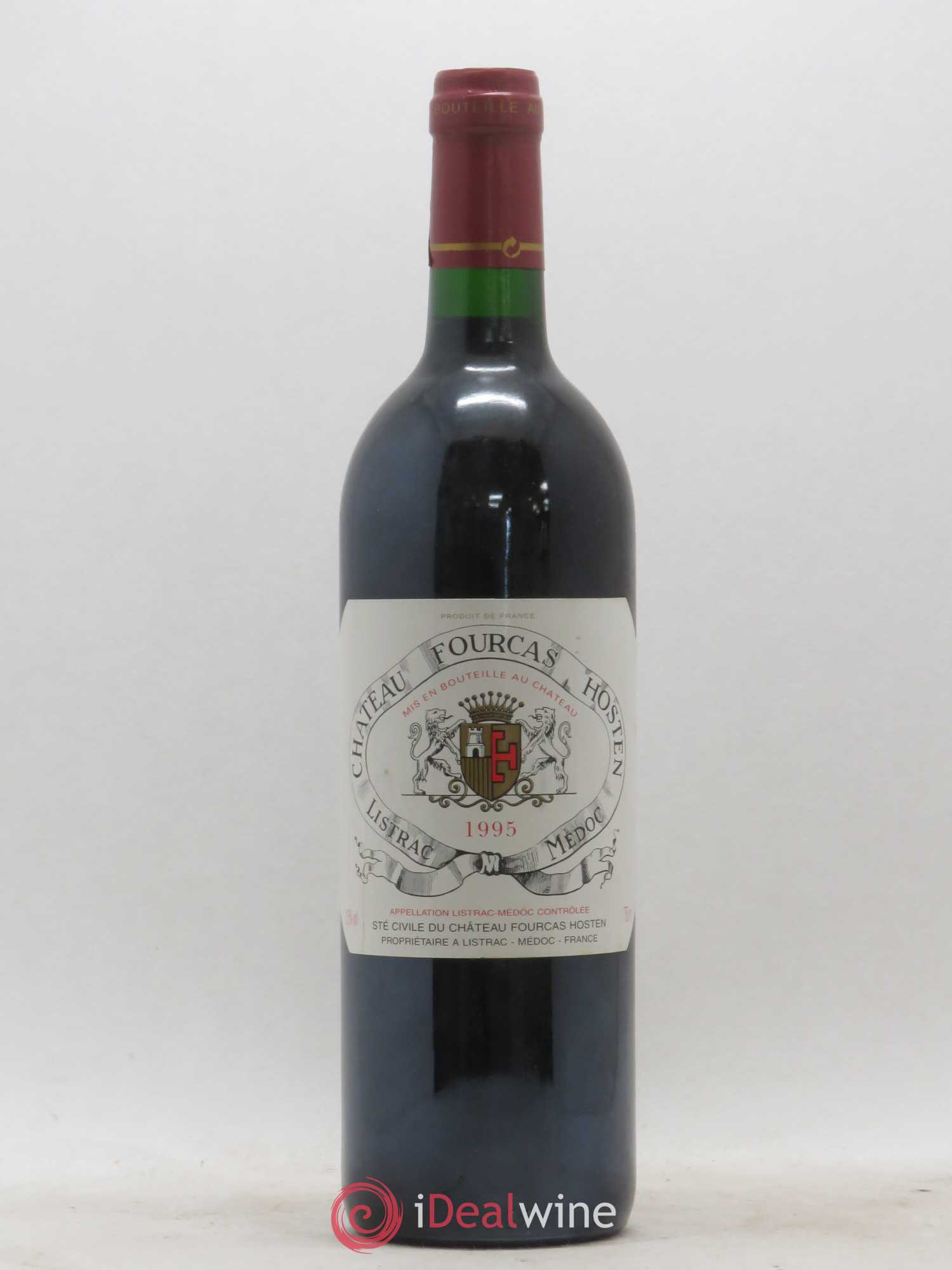 Château Fourcas Hosten Cru Bourgeois 1995 - Lot de 1 bouteille - 0
