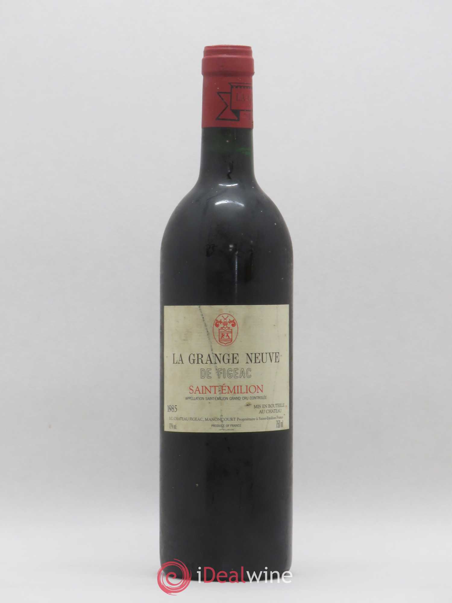 Château La Grange Neuve de Figeac 1985 - Lot de 1 bouteille - 0