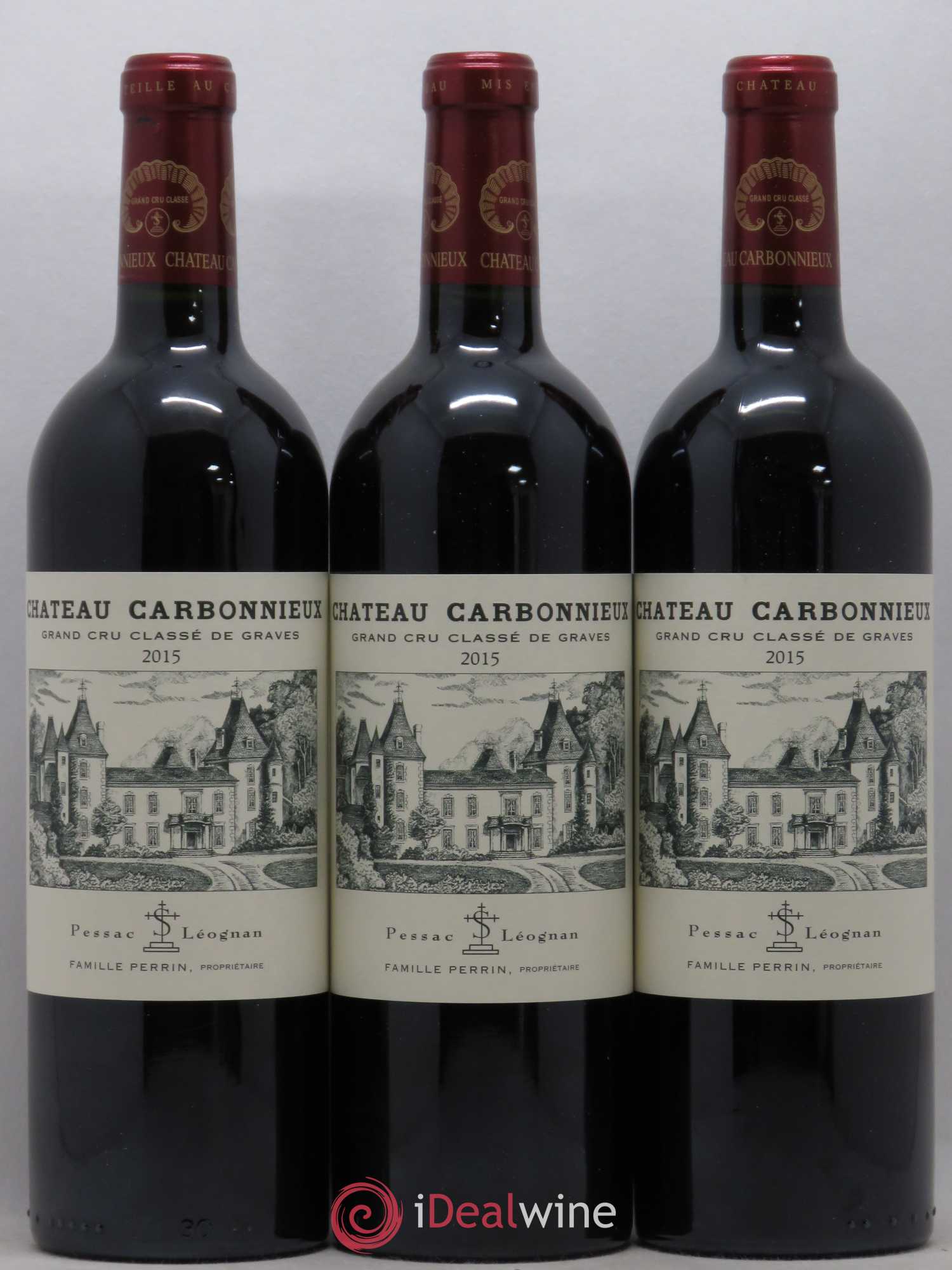 Château Carbonnieux Cru Classé de Graves 2015 - Lot de 12 bouteilles - 3