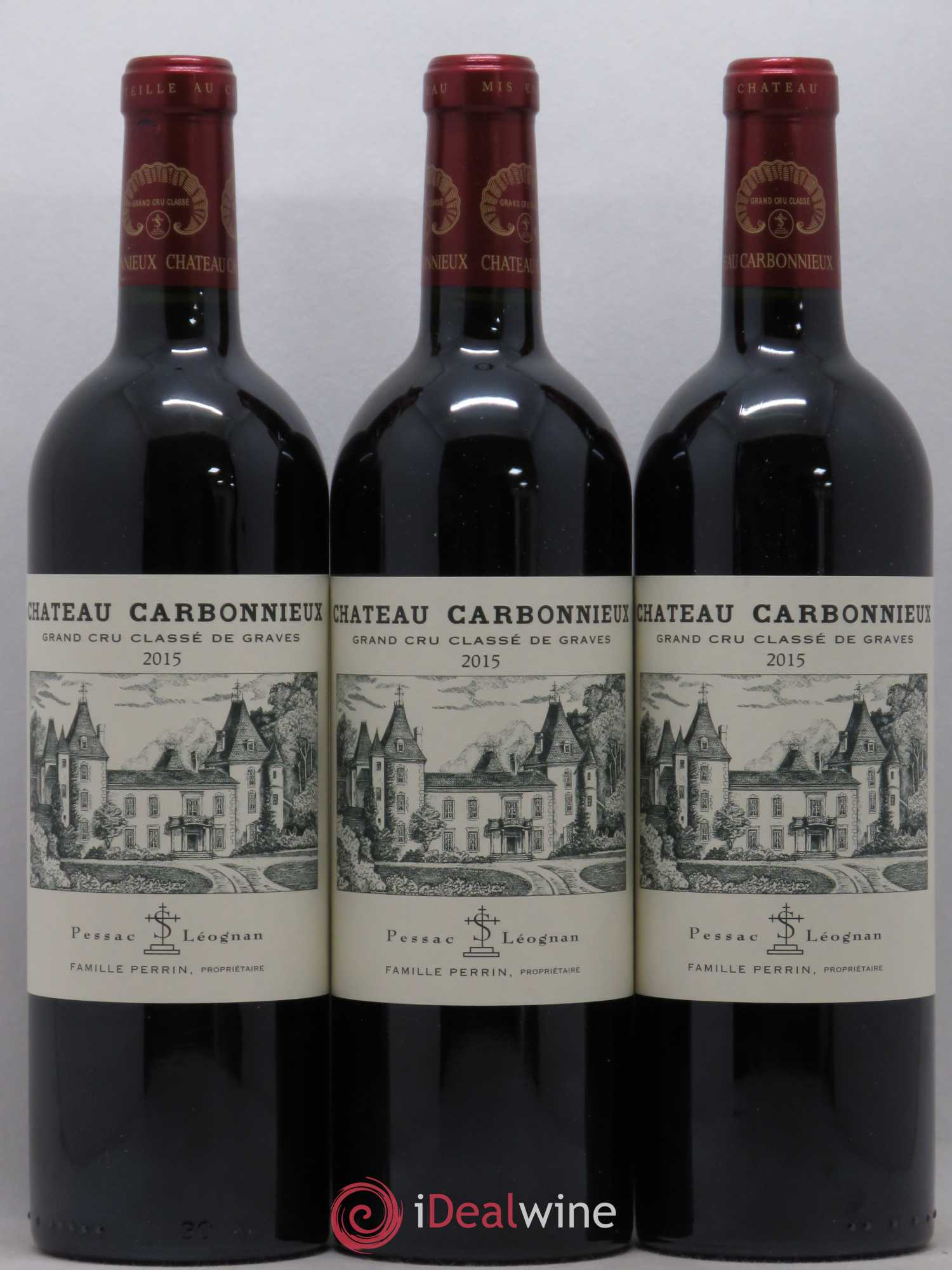 Château Carbonnieux Cru Classé de Graves 2015 - Lot de 12 bouteilles - 4