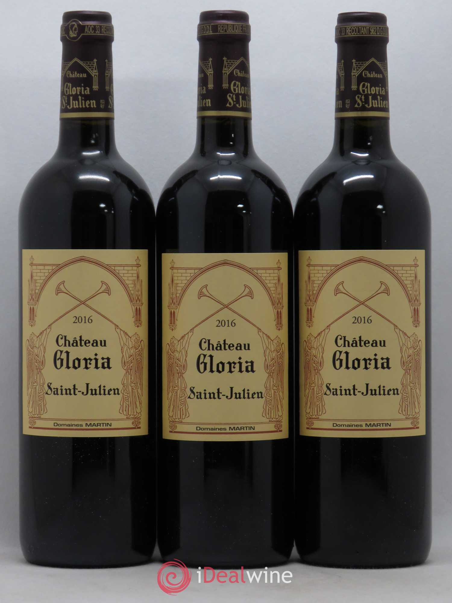 Château Gloria 2016 - Lot de 12 bouteilles - 2