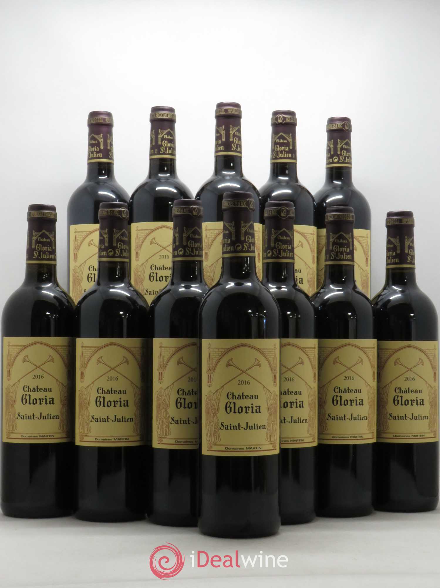 Château Gloria 2016 - Lot de 12 bouteilles - 0