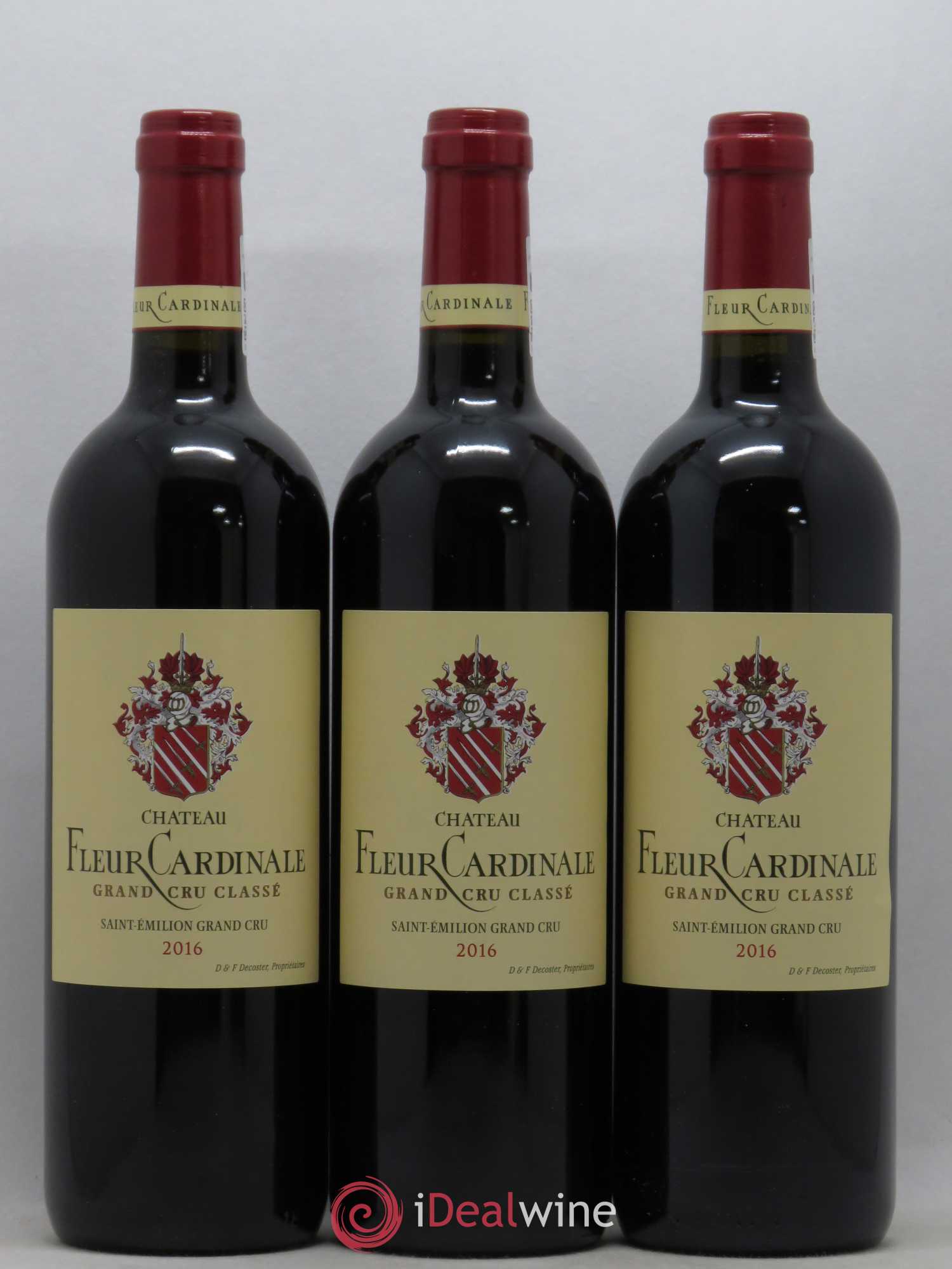 Château Fleur Cardinale Grand Cru Classé 2016 - Lot de 12 bouteilles - 1