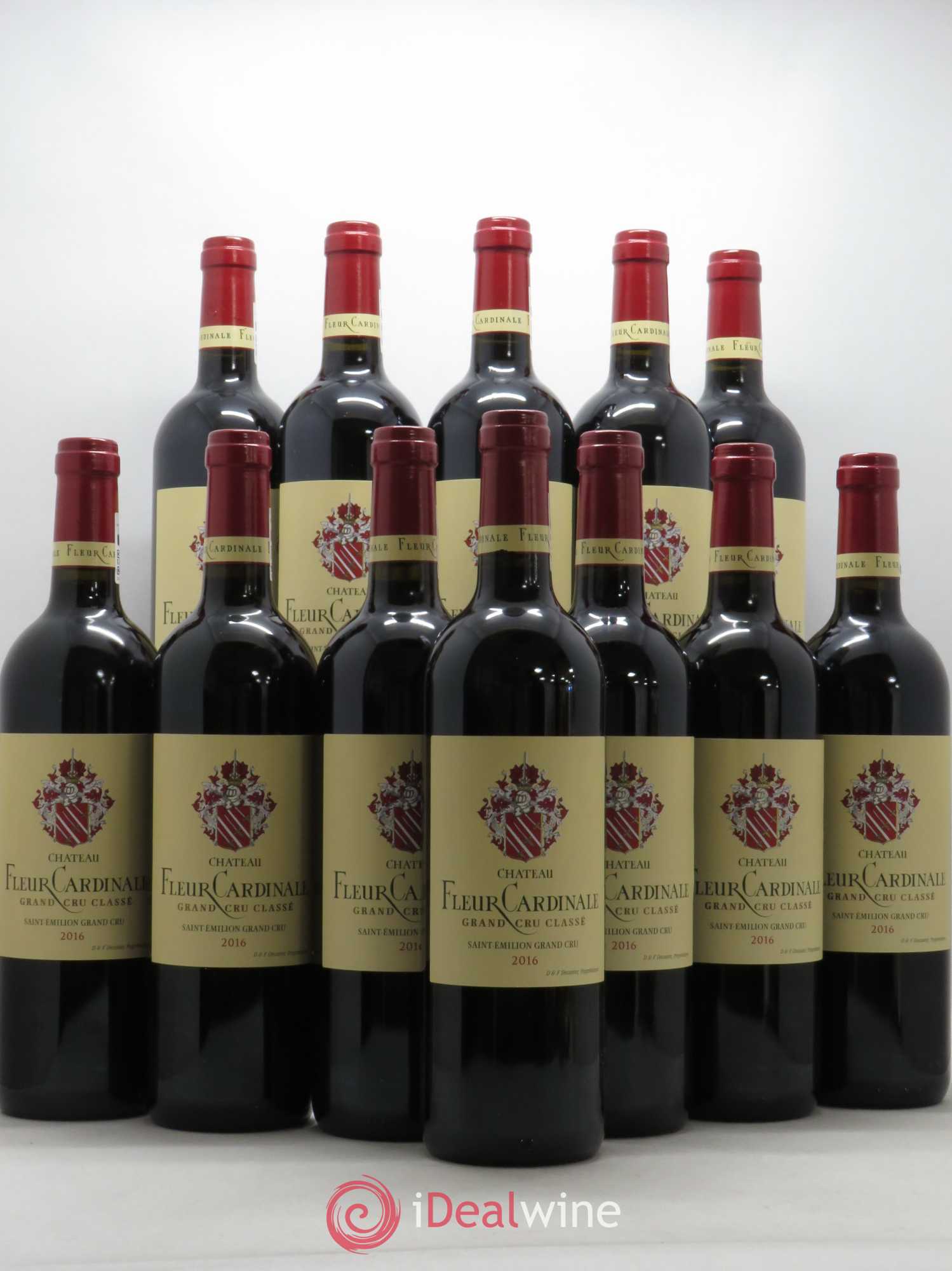 Château Fleur Cardinale Grand Cru Classé 2016 - Lot de 12 bouteilles - 0