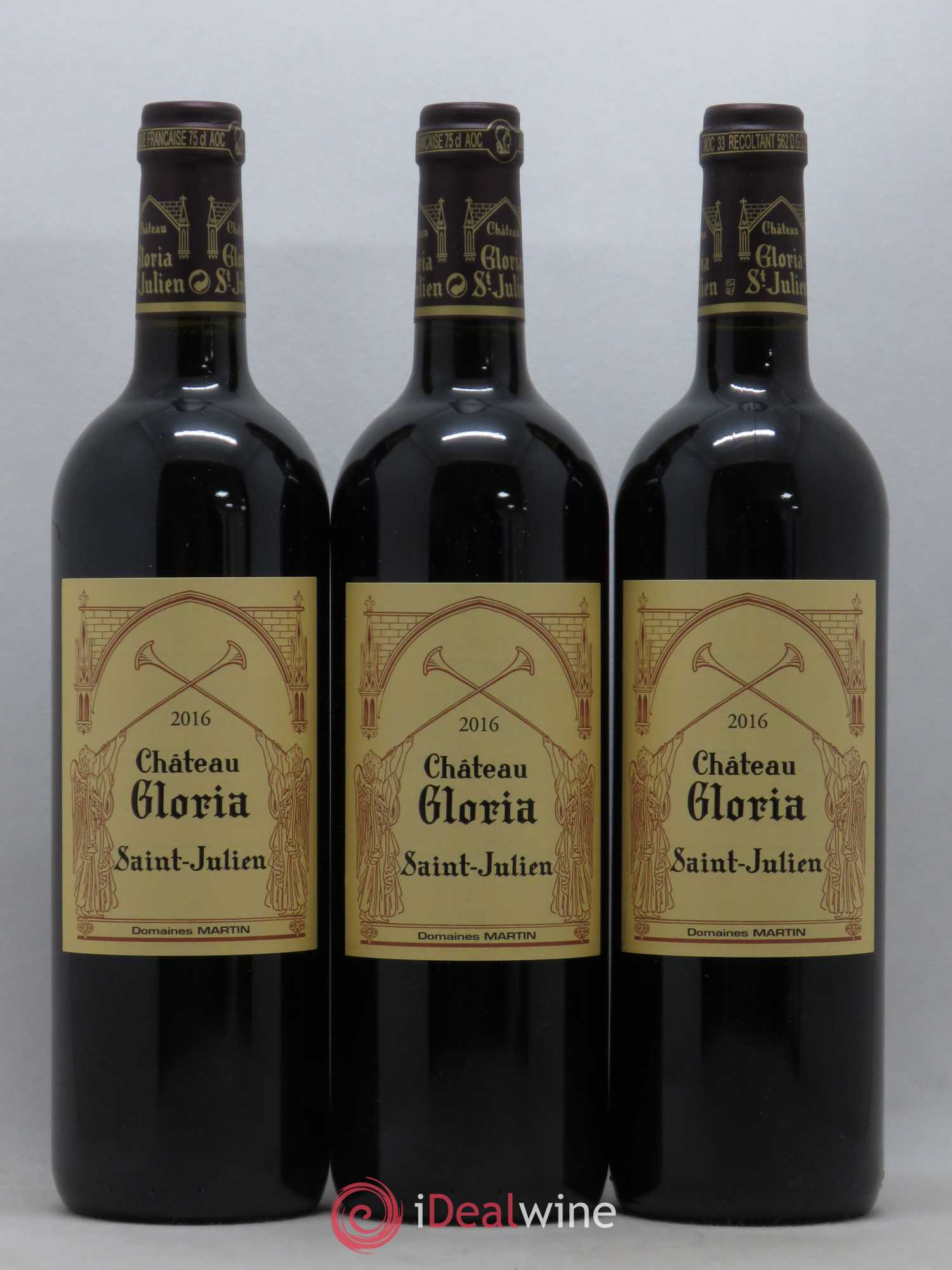 Château Gloria 2016 - Lot de 12 bouteilles - 2