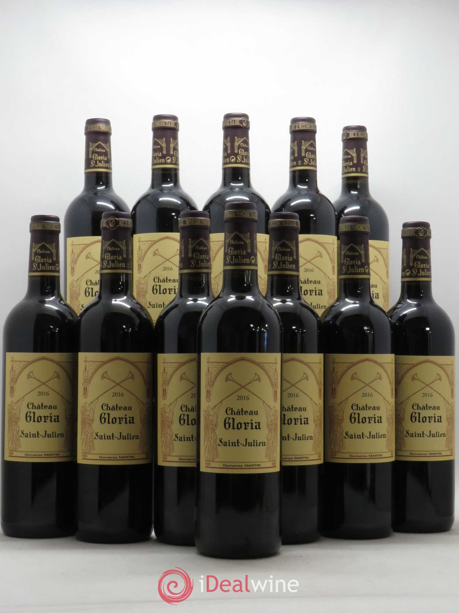 Château Gloria 2016 - Lot de 12 bouteilles - 0