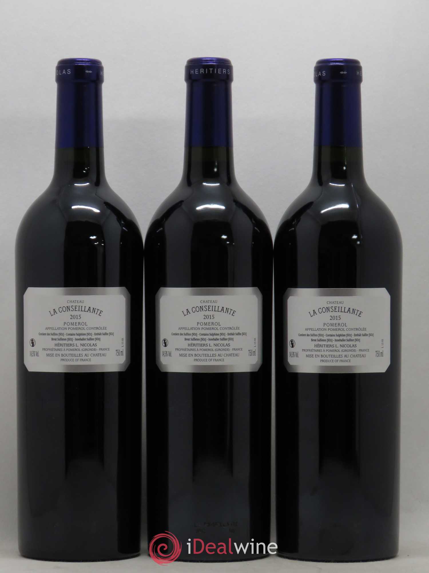 Château la Conseillante 2015 - Lot de 6 bouteilles - 4